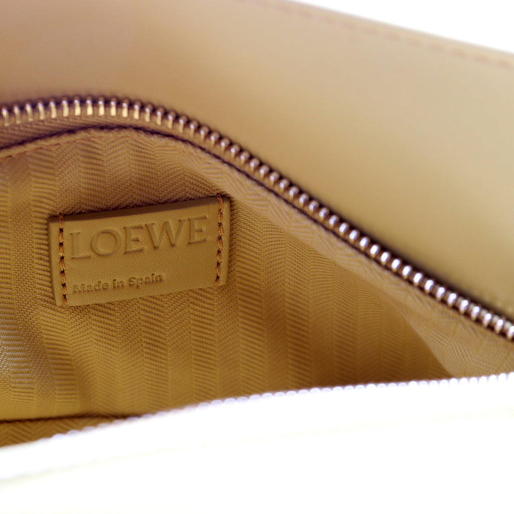 Puzzle Edge Bag Monochrome Calfskin Small Yellow