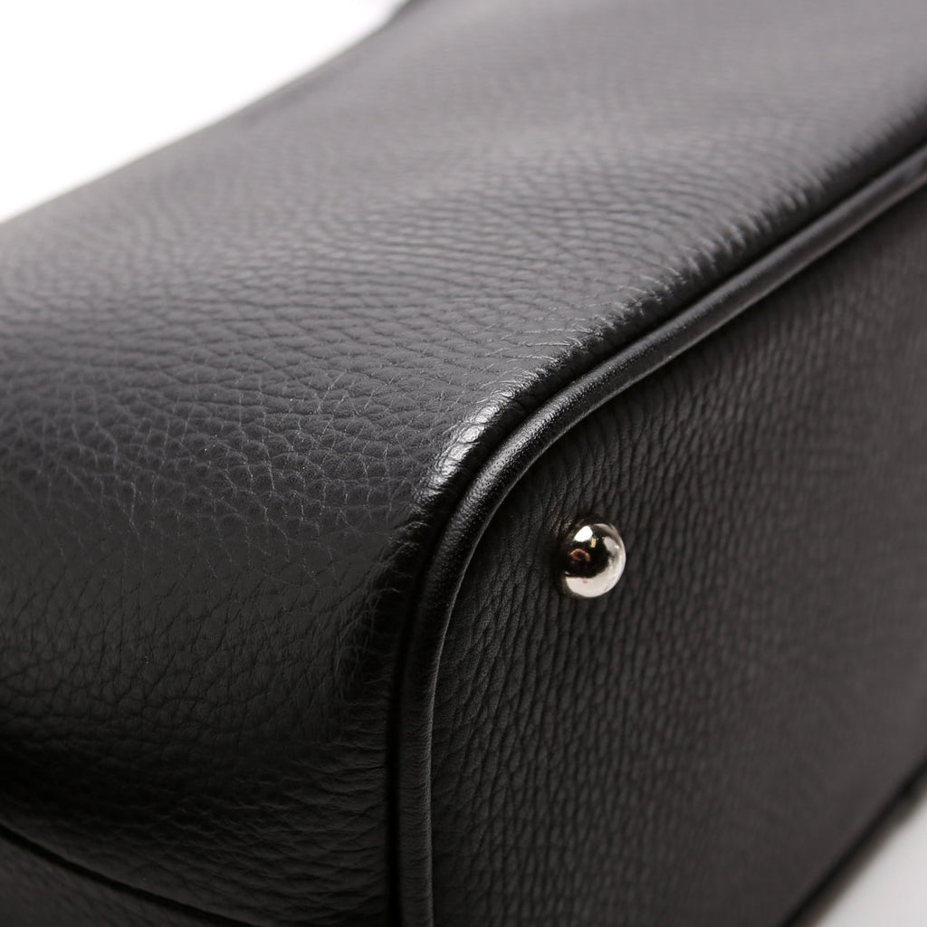 Hobo Small Leather Black