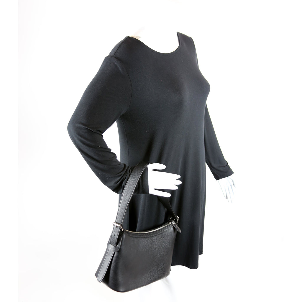 Hobo Small Leather Black
