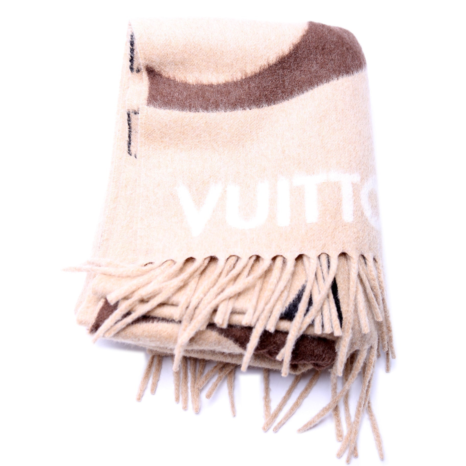 The Ultimate Scarf Cashmere/Wool Scarf Beige