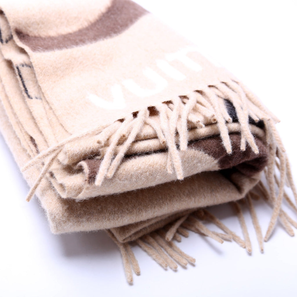 The Ultimate Scarf Cashmere/Wool Scarf Beige