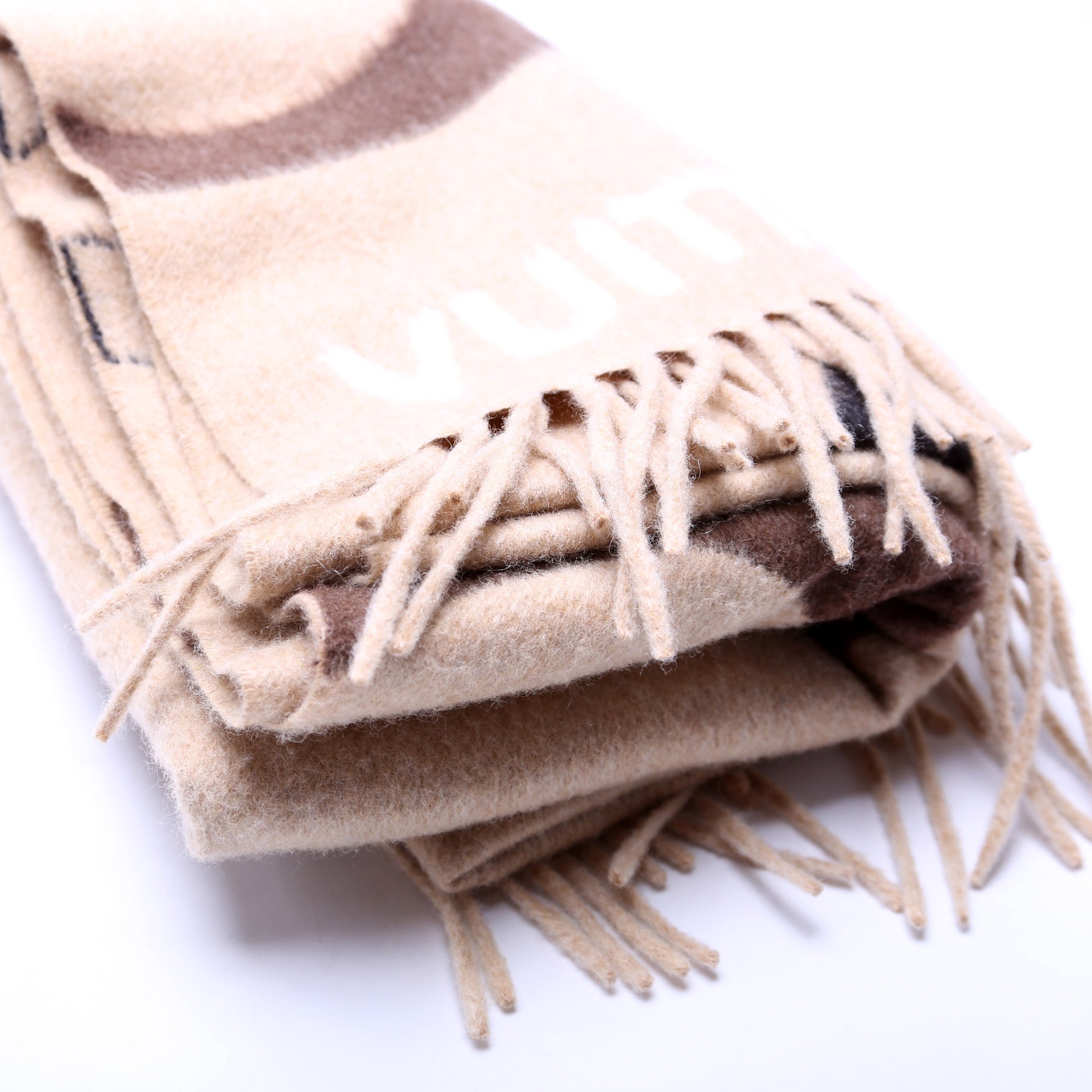 The Ultimate Scarf Cashmere/Wool Scarf Beige