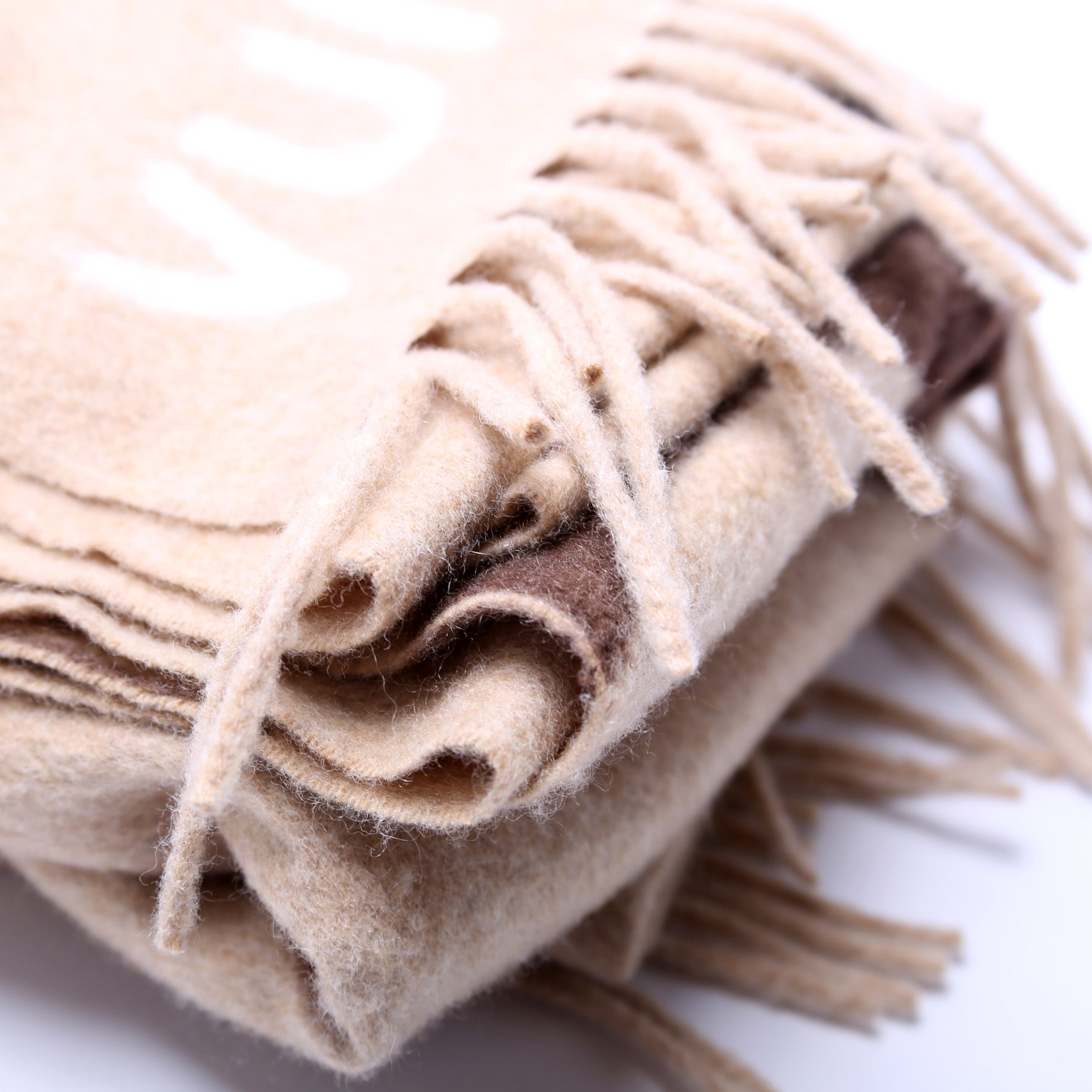 The Ultimate Scarf Cashmere/Wool Scarf Beige