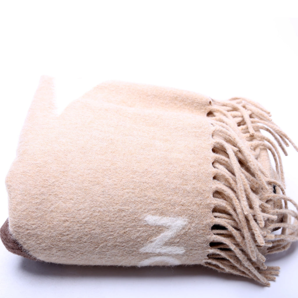 The Ultimate Scarf Cashmere/Wool Scarf Beige