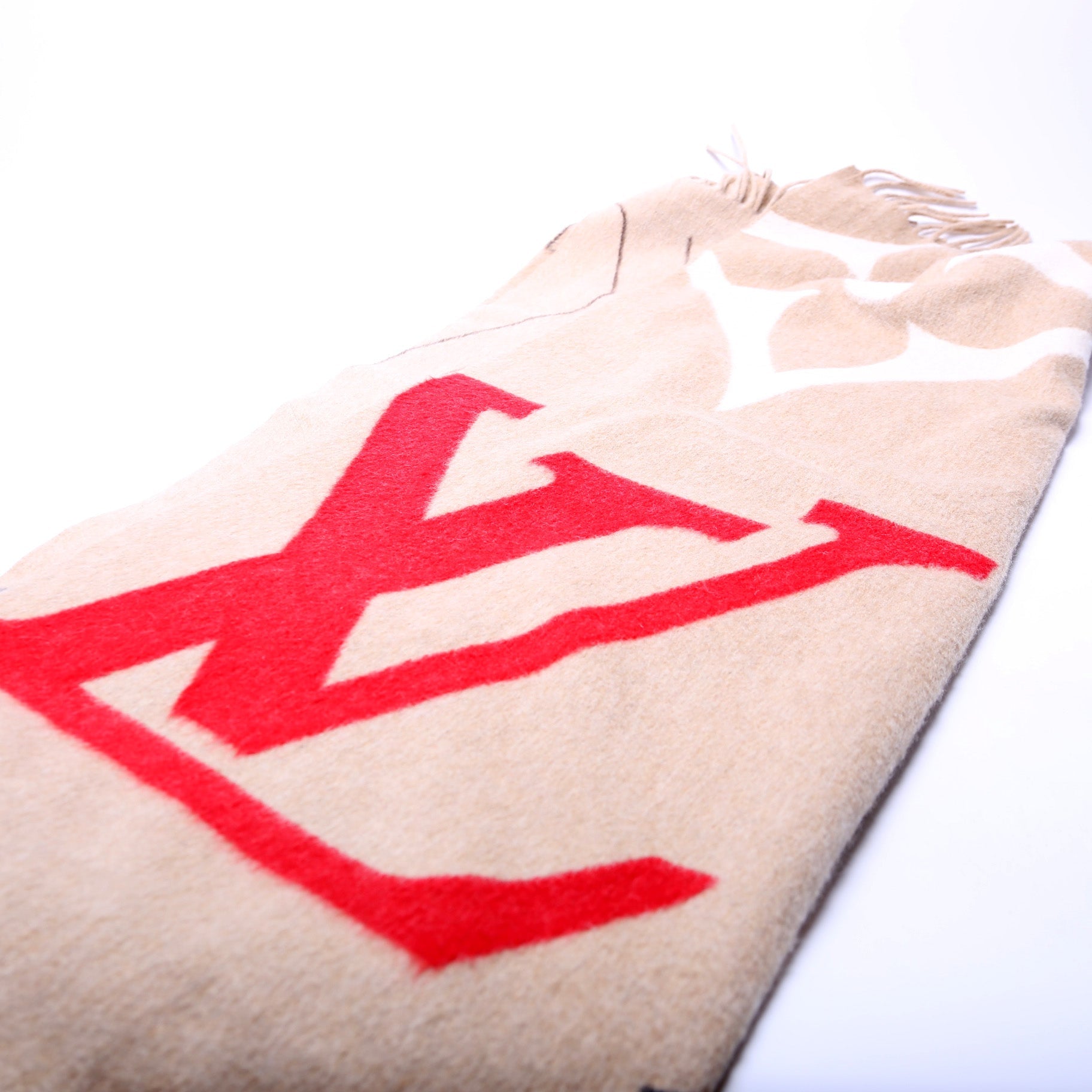 The Ultimate Scarf Cashmere/Wool Scarf Beige