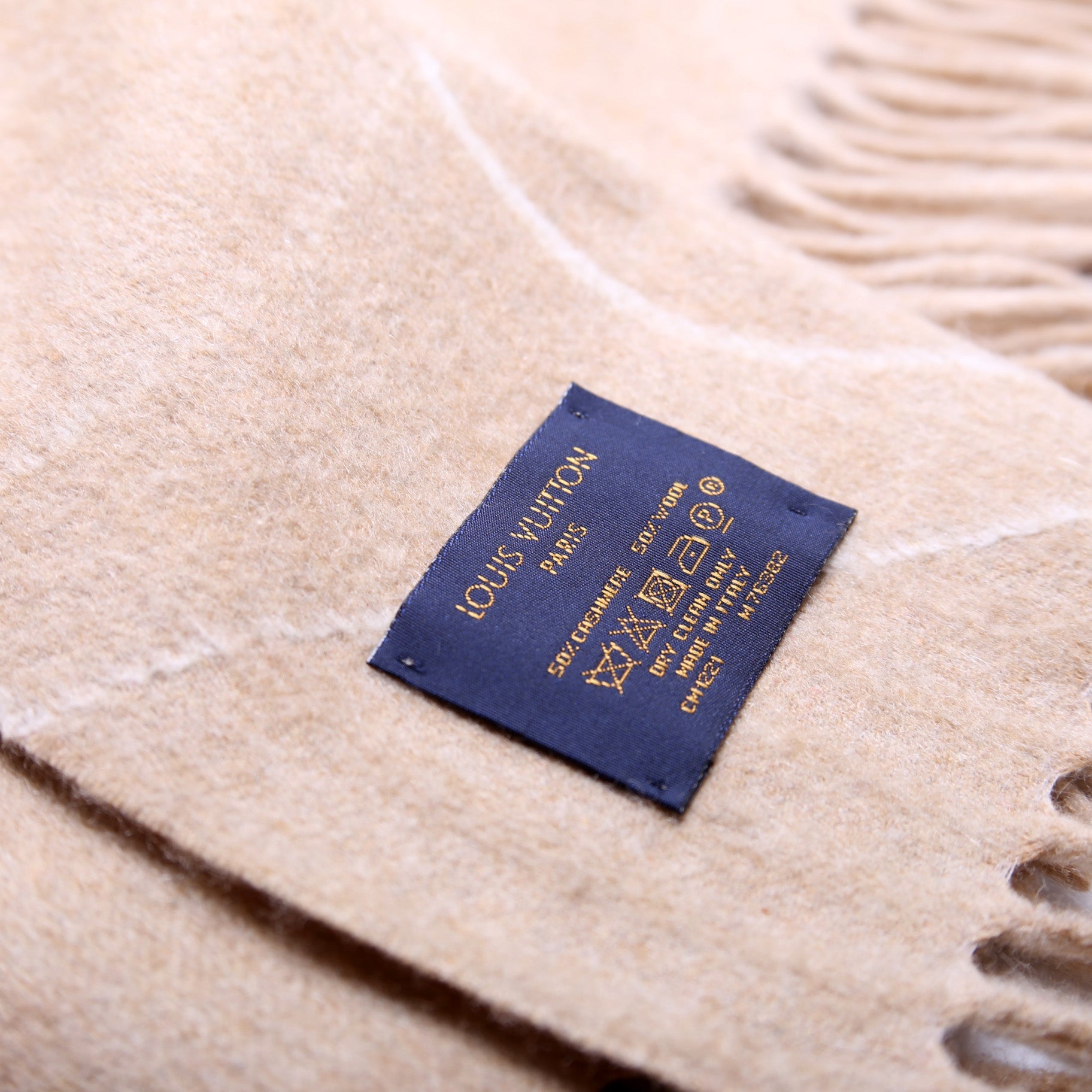 The Ultimate Scarf Cashmere/Wool Scarf Beige