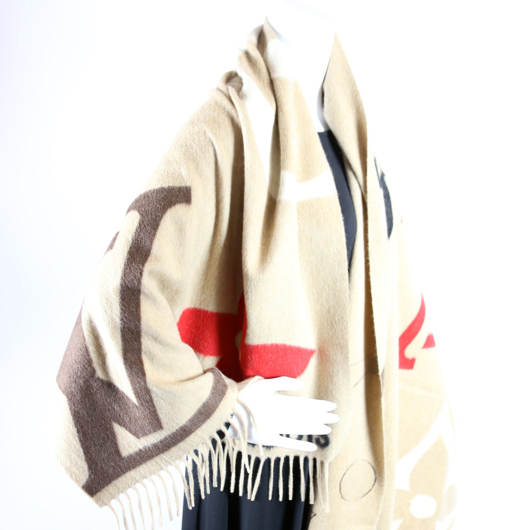The Ultimate Scarf Cashmere/Wool Scarf Beige
