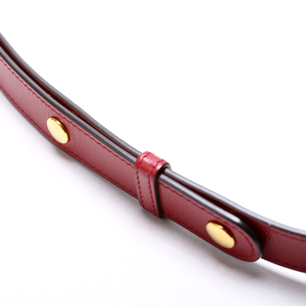 Gucci 602204 Horsebit 1955 Shoulder Bag Red