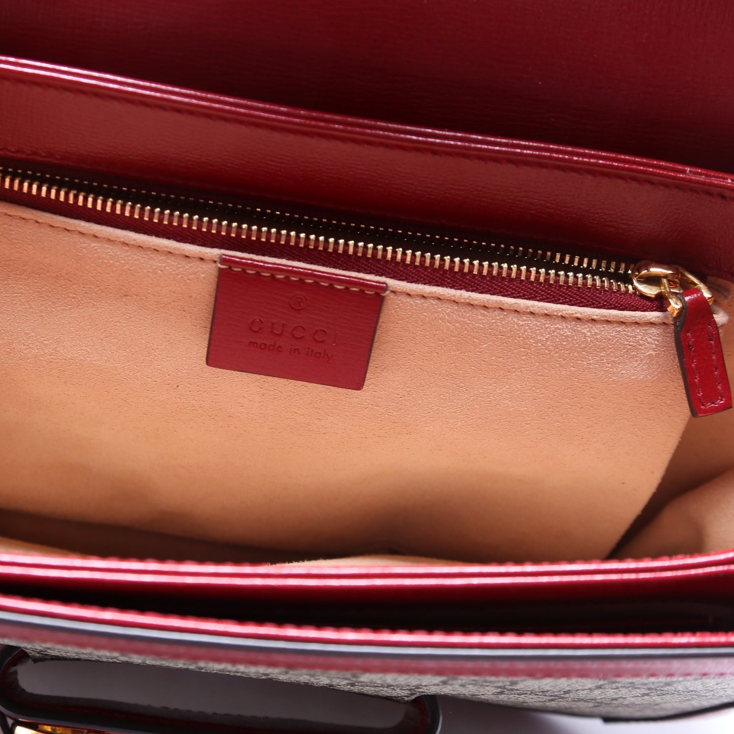 Gucci 602204 Horsebit 1955 Shoulder Bag Red