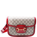 Gucci 602204 Horsebit 1955 Shoulder Bag Red