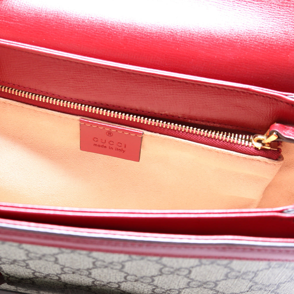 Gucci 602204 Horsebit 1955 Shoulder Bag Red