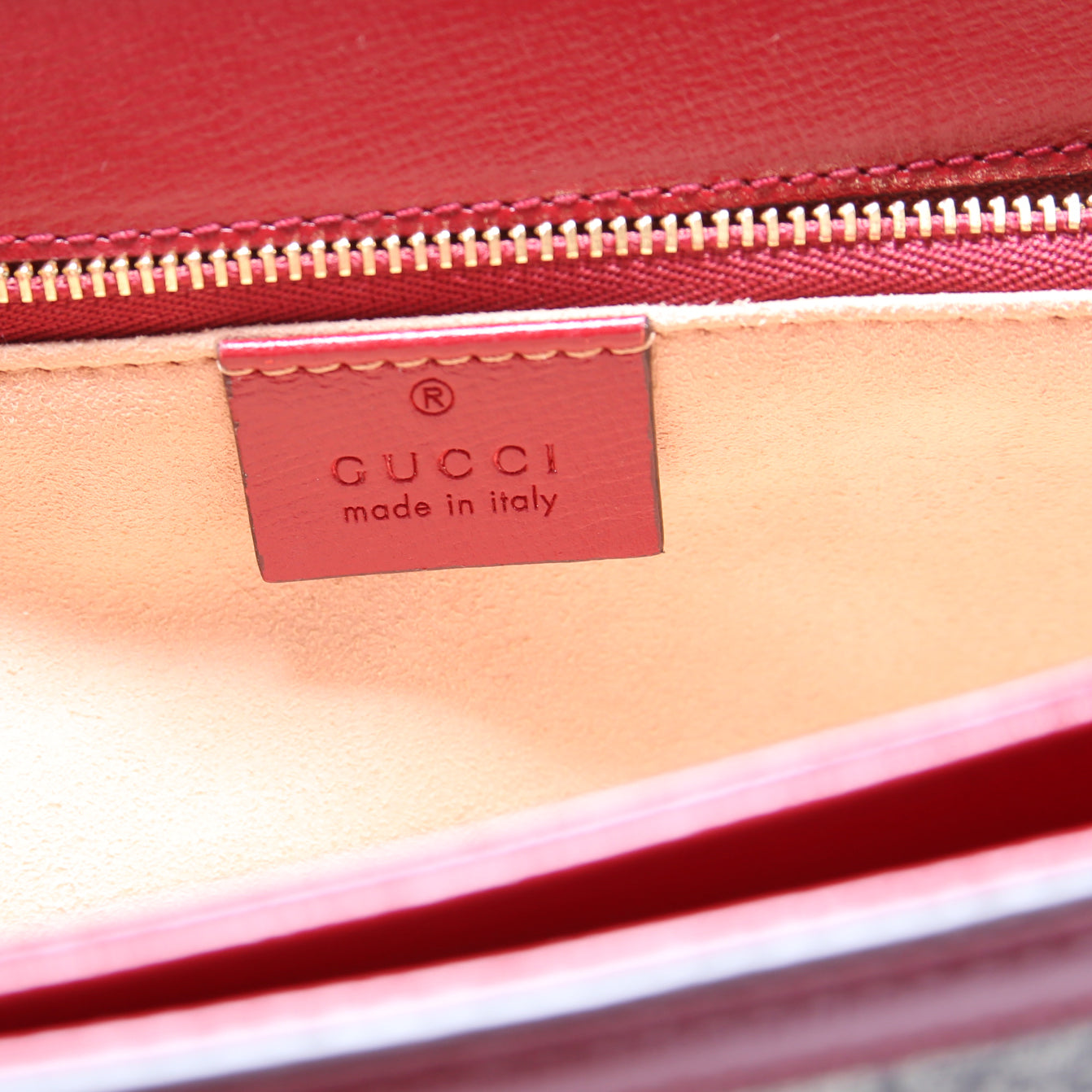Gucci 602204 Horsebit 1955 Shoulder Bag Red