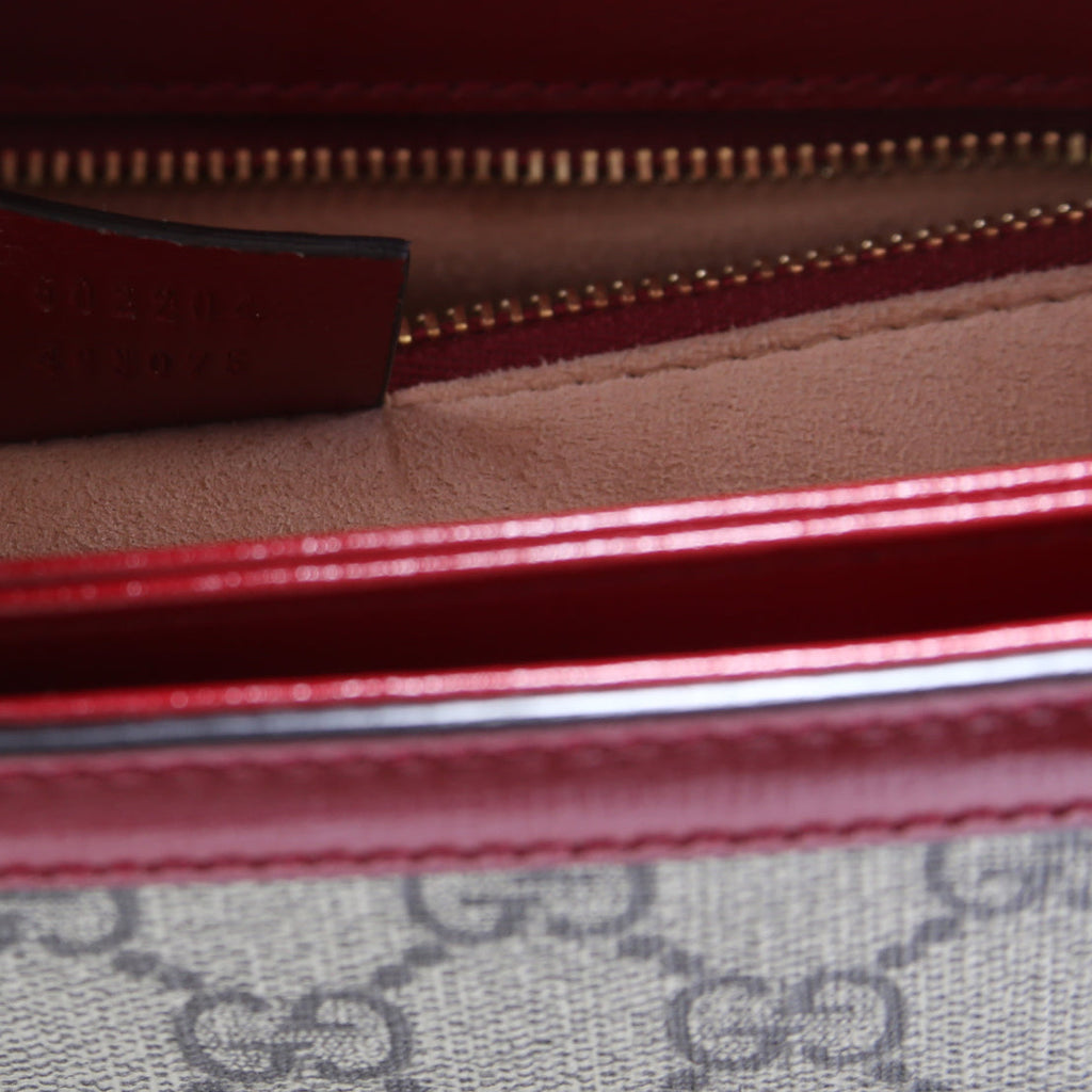 Gucci 602204 Horsebit 1955 Shoulder Bag Red