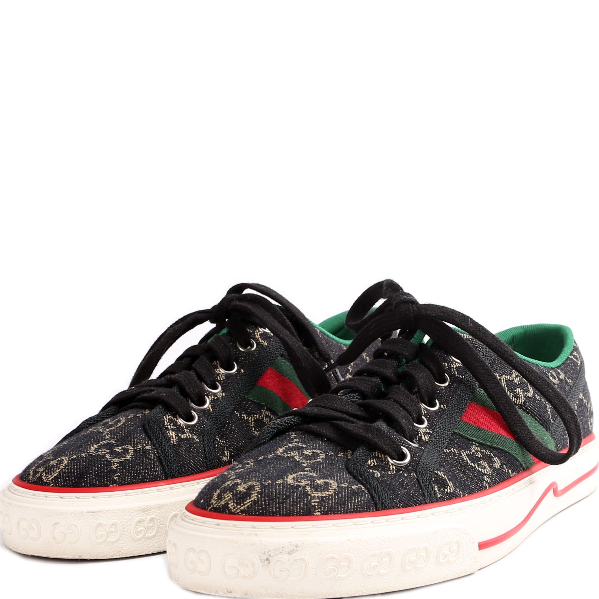 Tennis 1977 GG Denim Sneakers Size 39