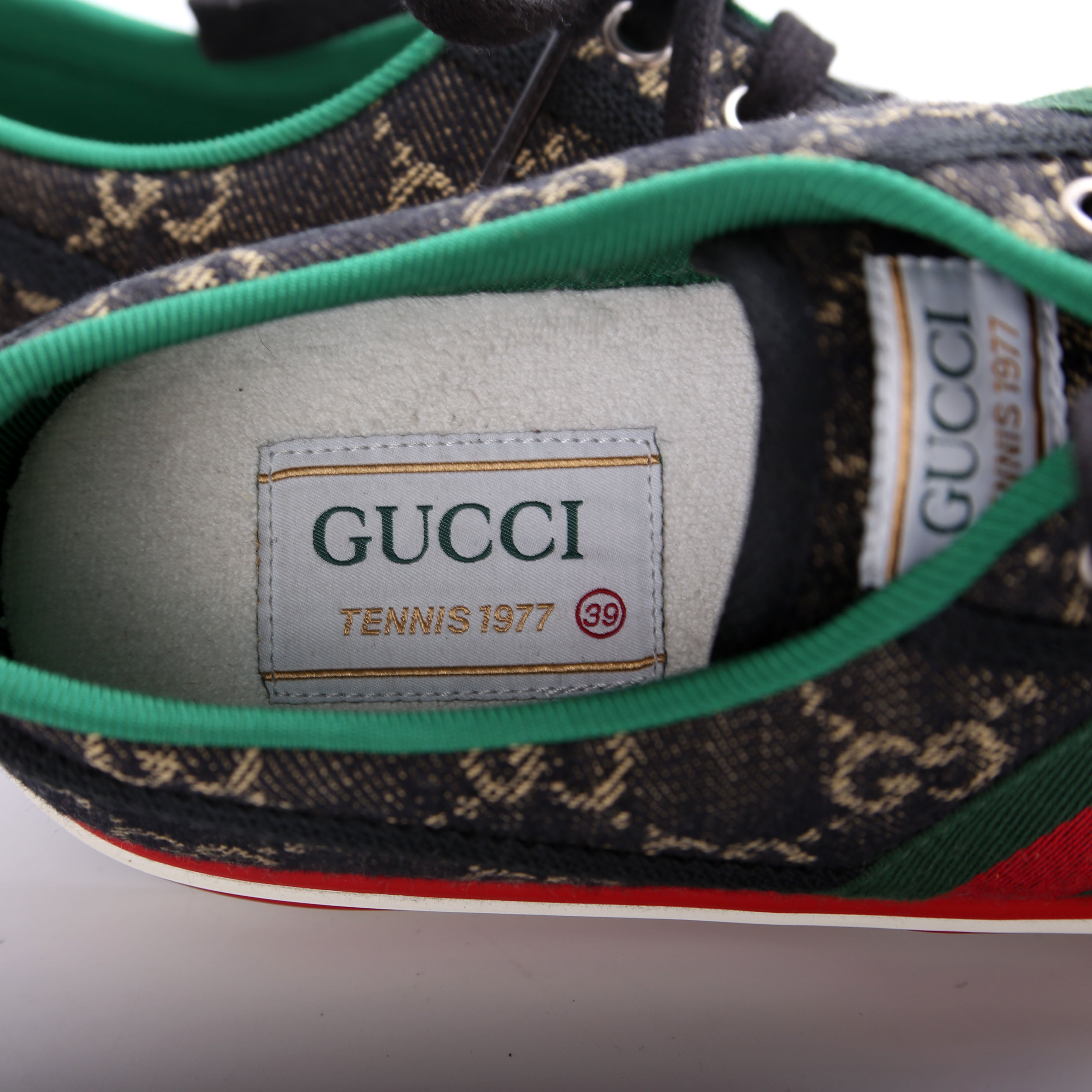 Tennis 1977 GG Denim Sneakers Size 39