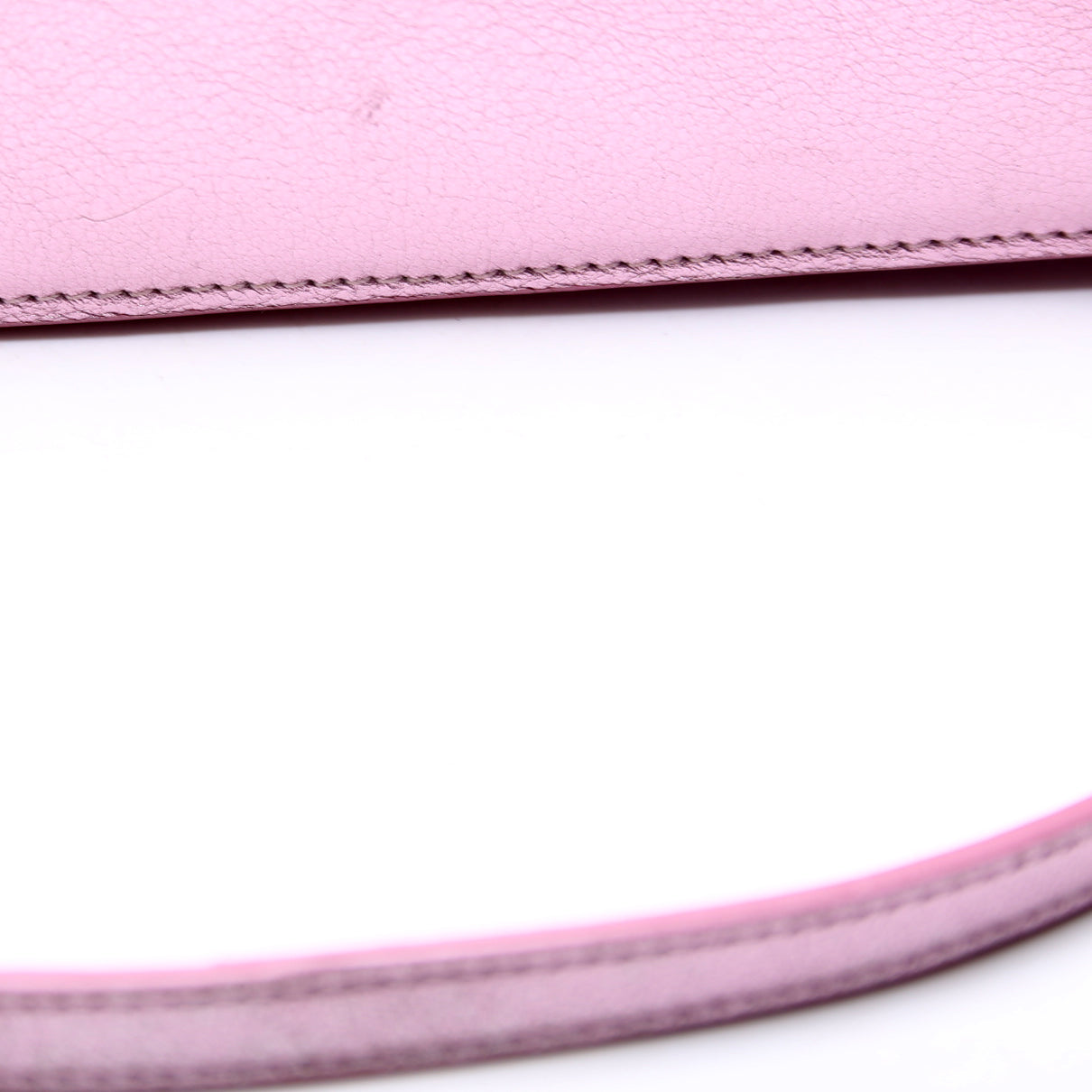 Envelope Chain Wallet Metallic Calfskin 402031 Purple