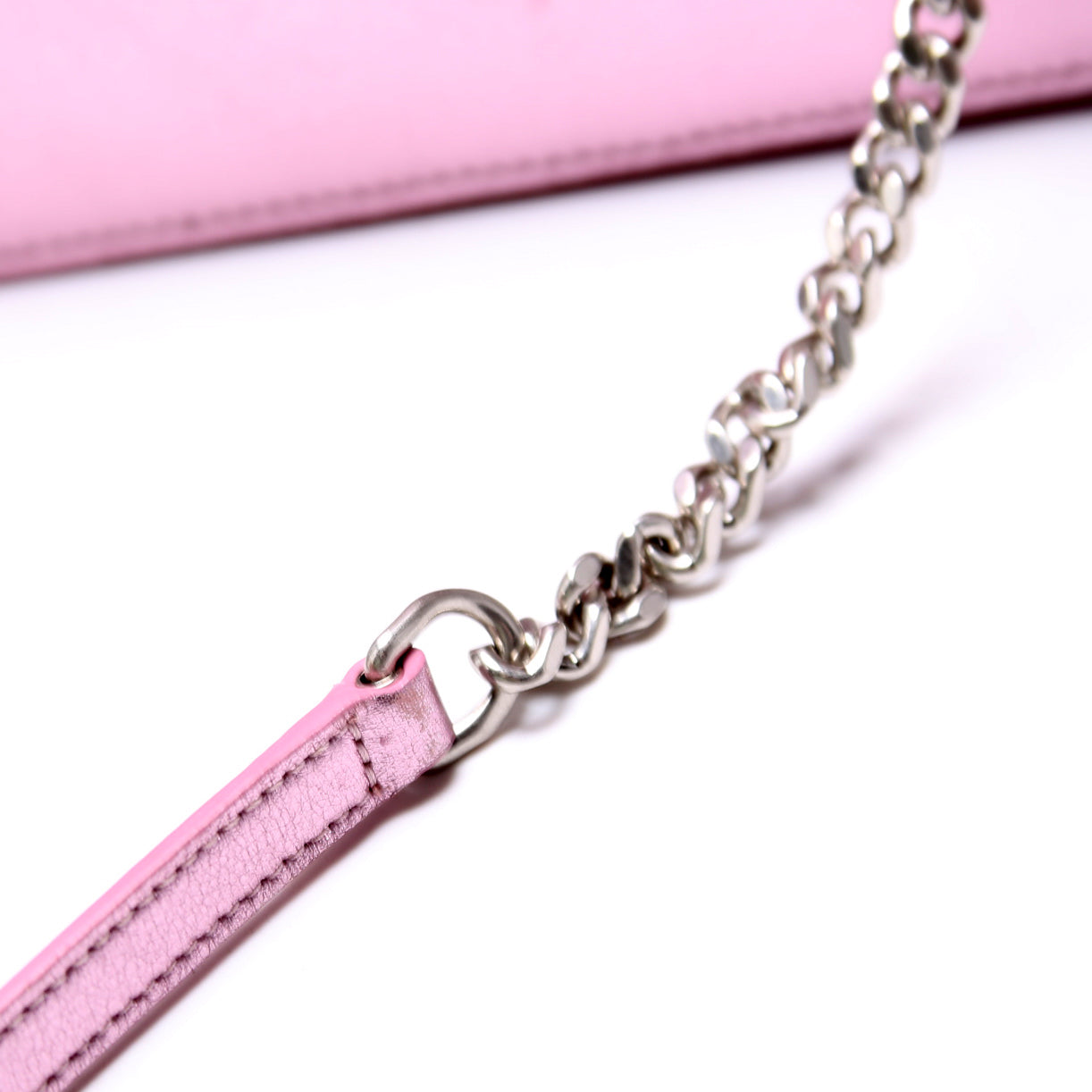 Envelope Chain Wallet Metallic Calfskin 402031 Purple