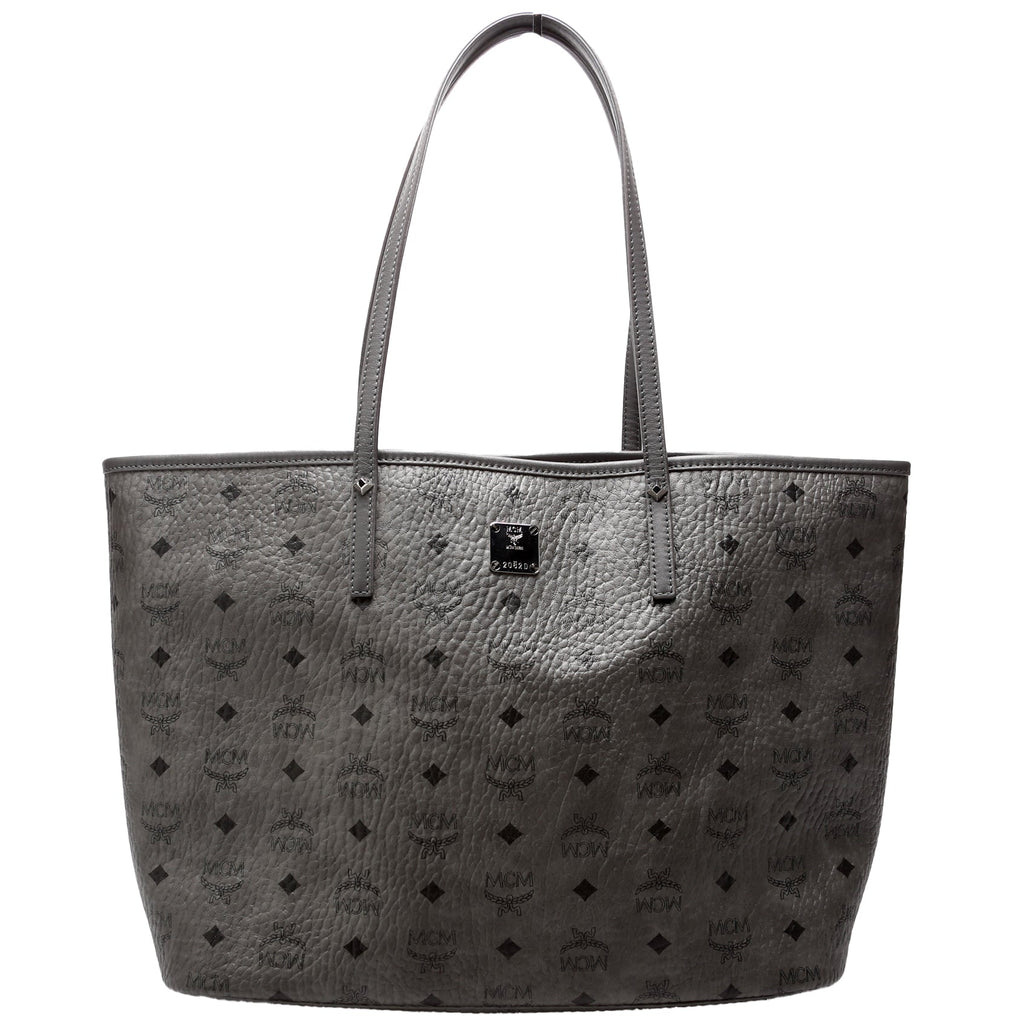 Visetos Reversible Shopper Medium W/Out Pouch Grey