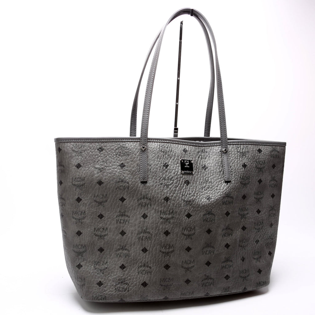 Visetos Reversible Shopper Medium W/Out Pouch Grey