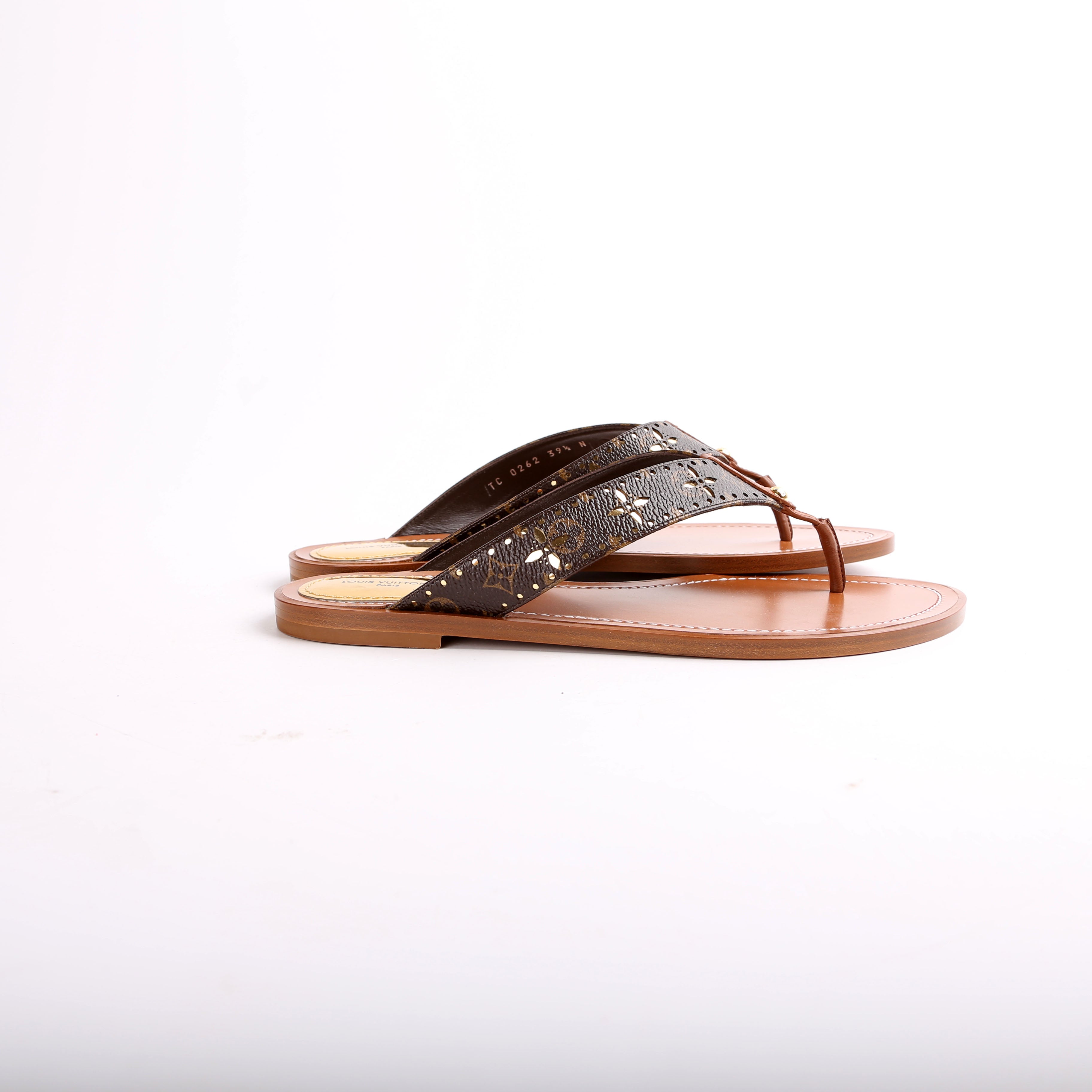 Sunny Flat Thong Sandals Size 39.5