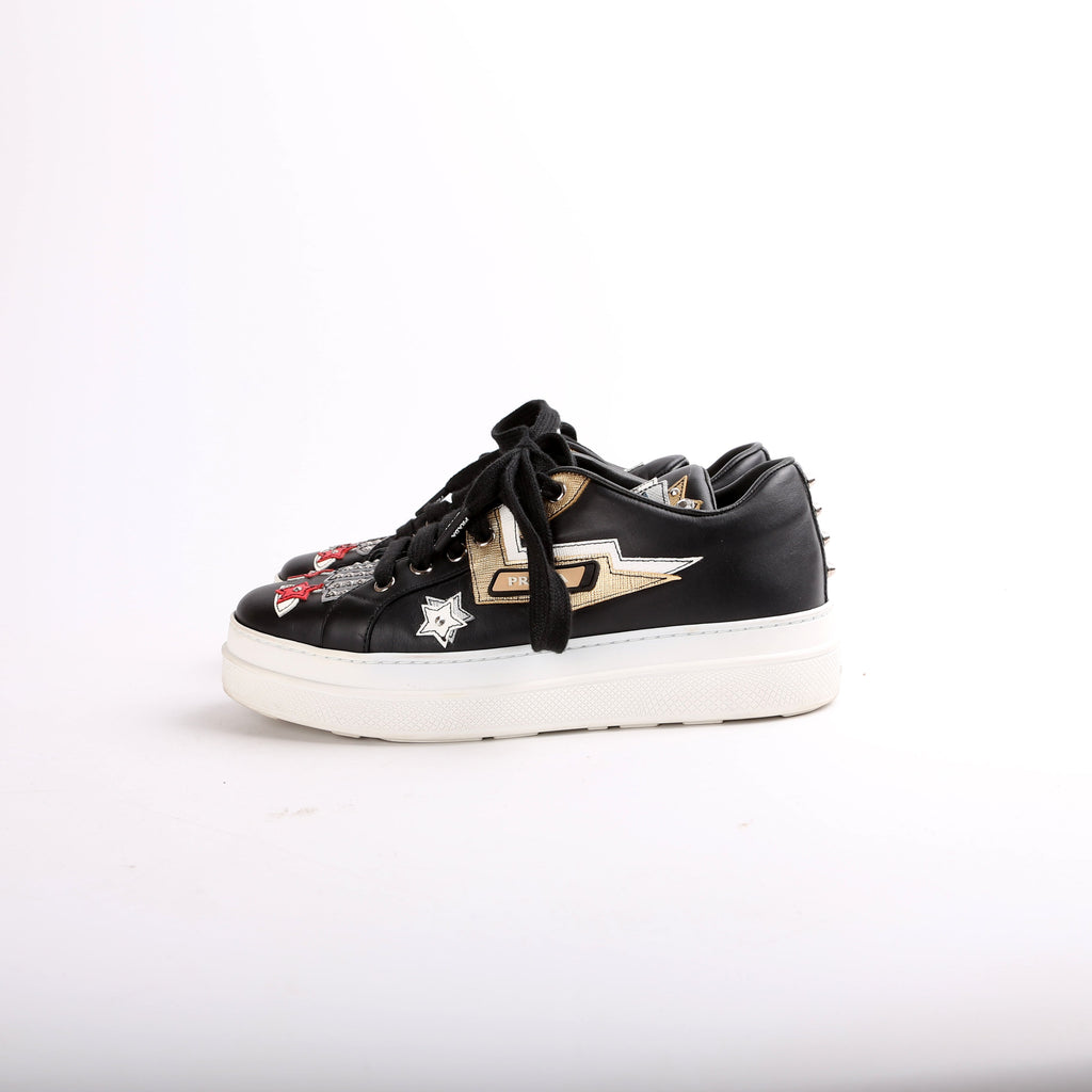 Patchwork Sneakers Size 38