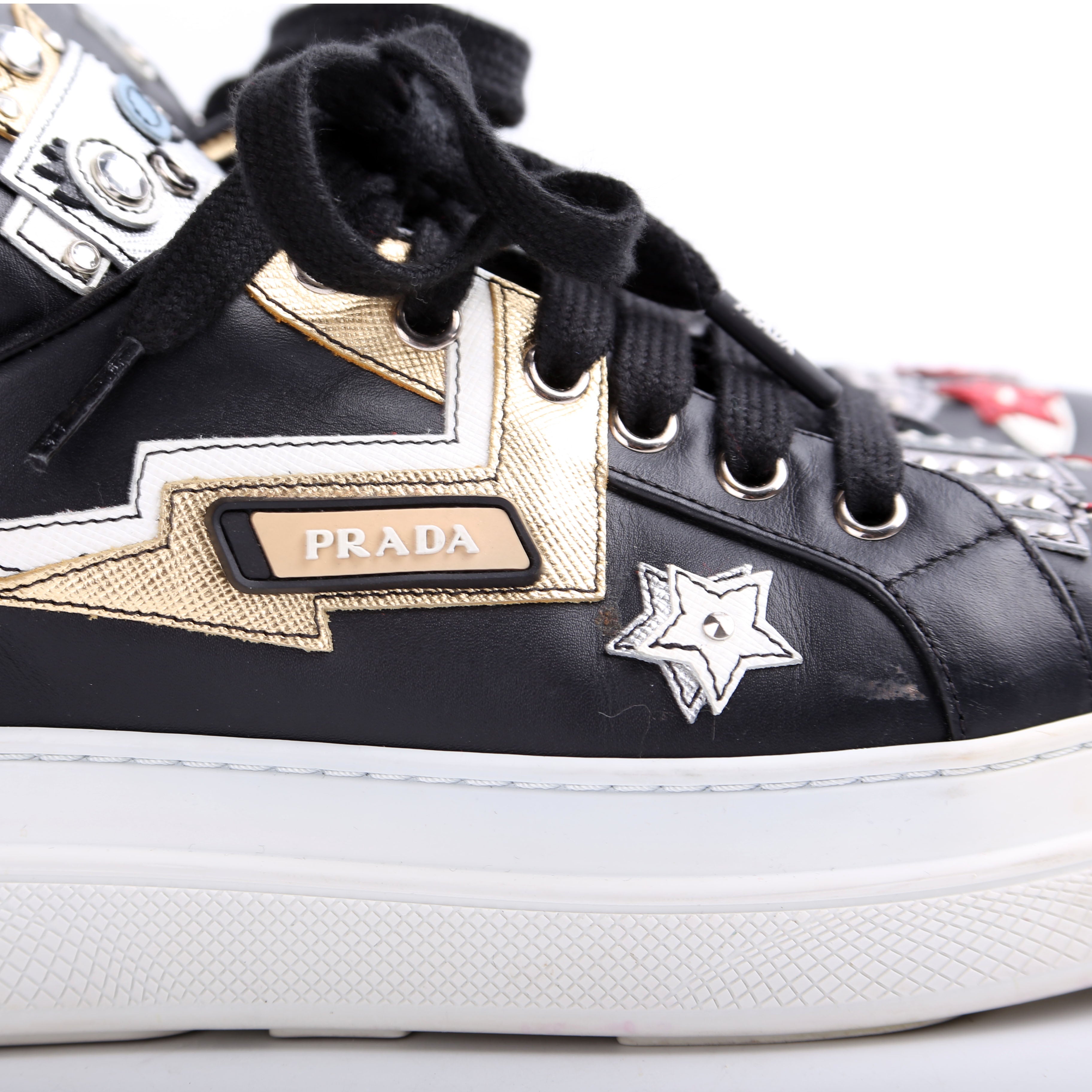 Patchwork Sneakers Size 38