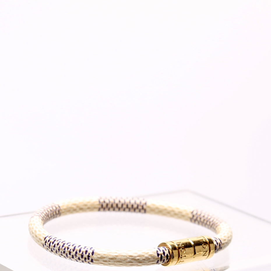 Keep It Bracelet Damier Azur