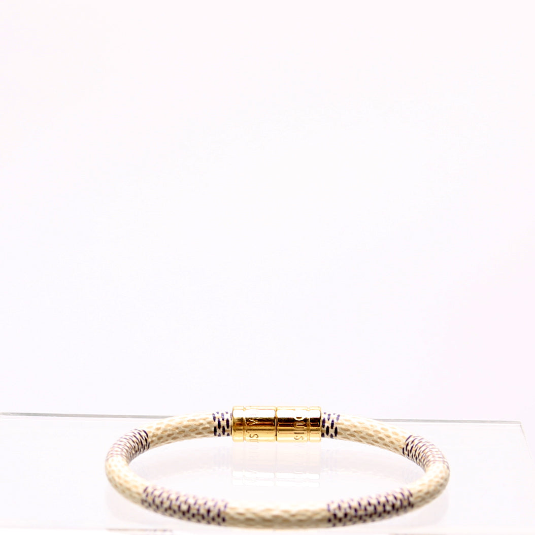 Keep It Bracelet Damier Azur