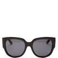 Acetate Square Frame Sunglasses GG0142SA Black