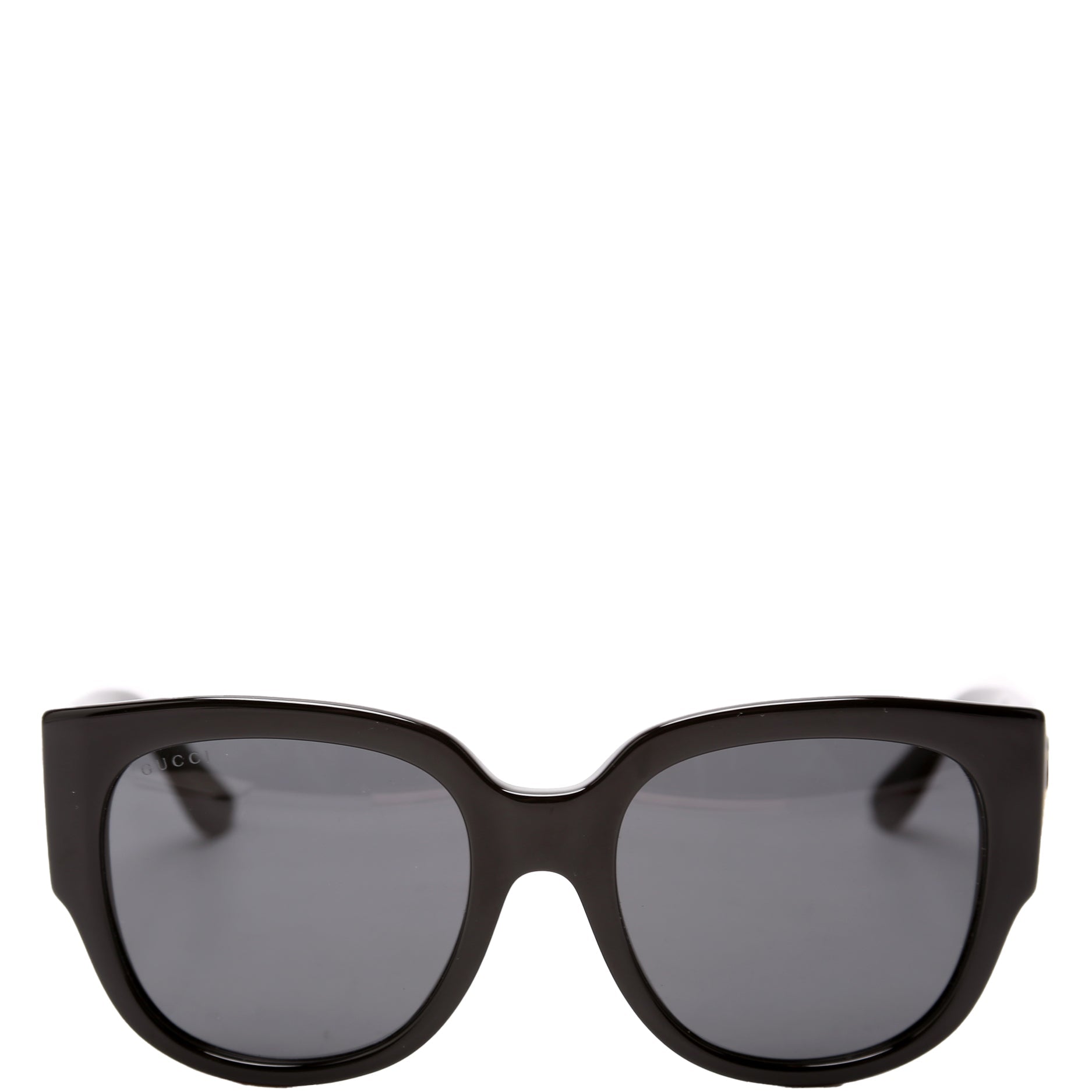 Acetate Square Frame Sunglasses GG0142SA Black