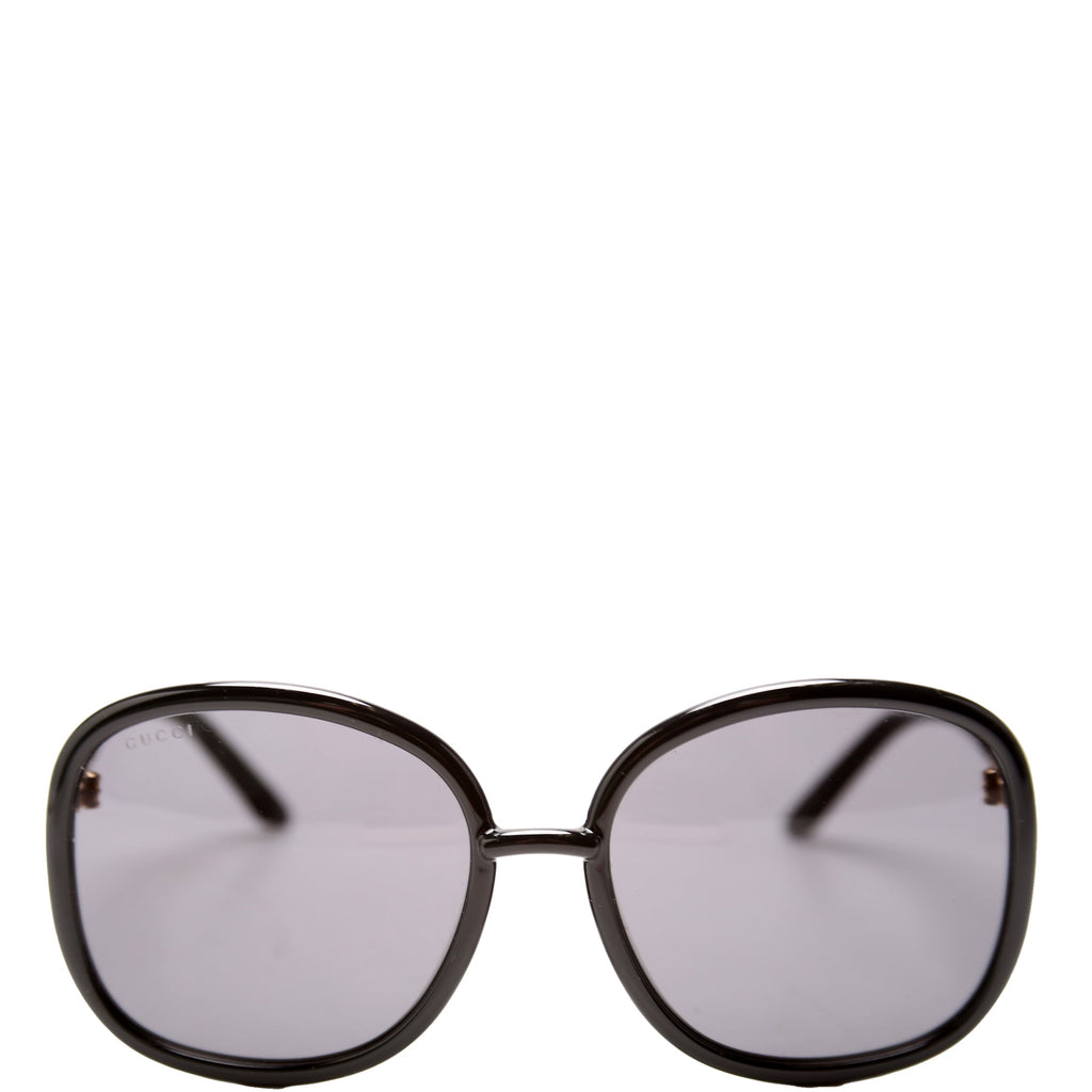 GG0892SA Horsebit Sunglasses Black