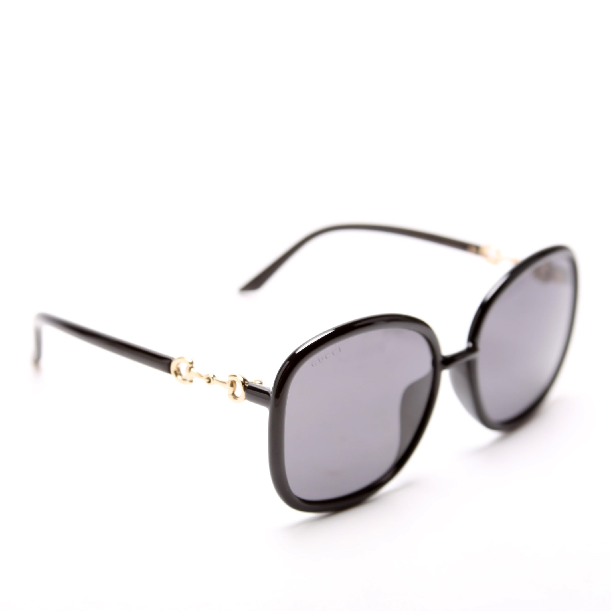 GG0892SA Horsebit Sunglasses Black