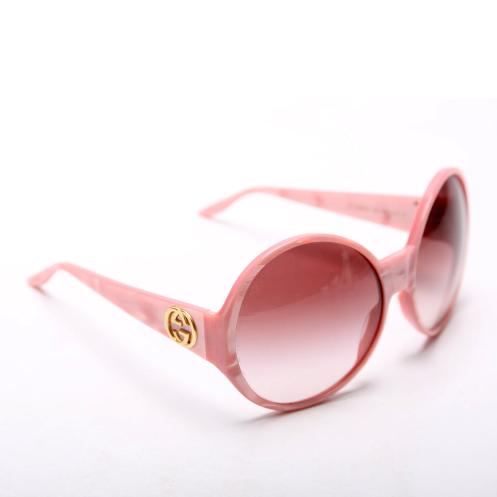 GG0954S Oversized Round Sunglasses Pink