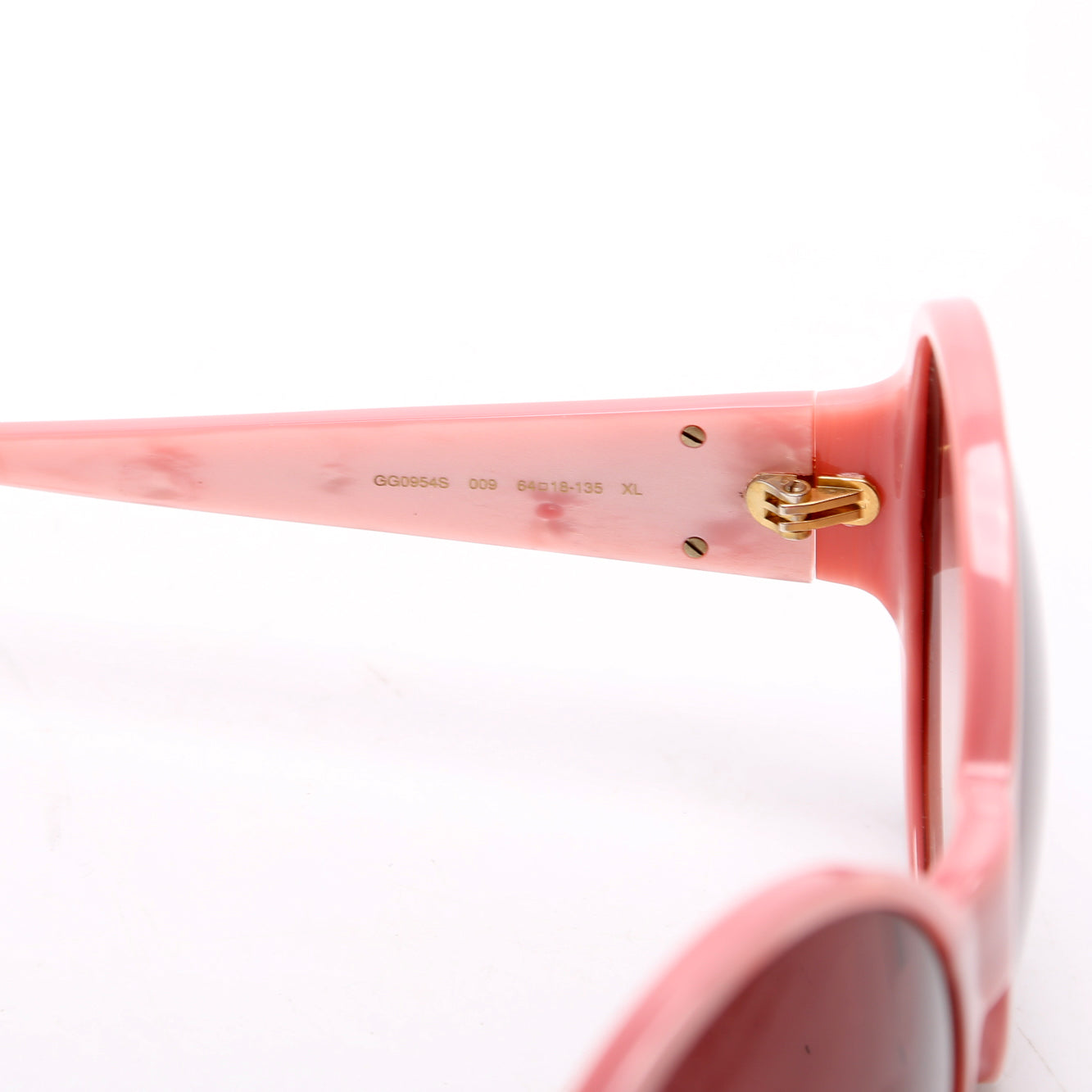 GG0954S Oversized Round Sunglasses Pink