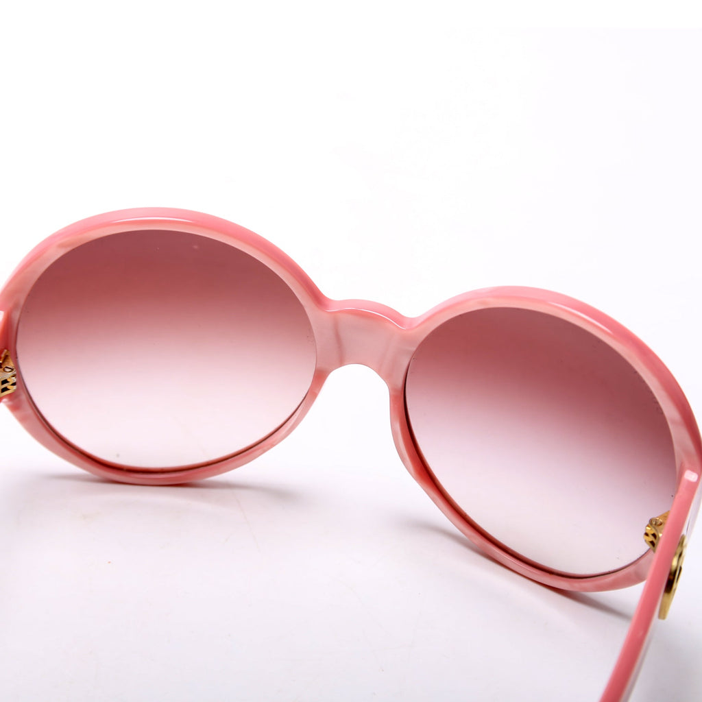 GG0954S Oversized Round Sunglasses Pink