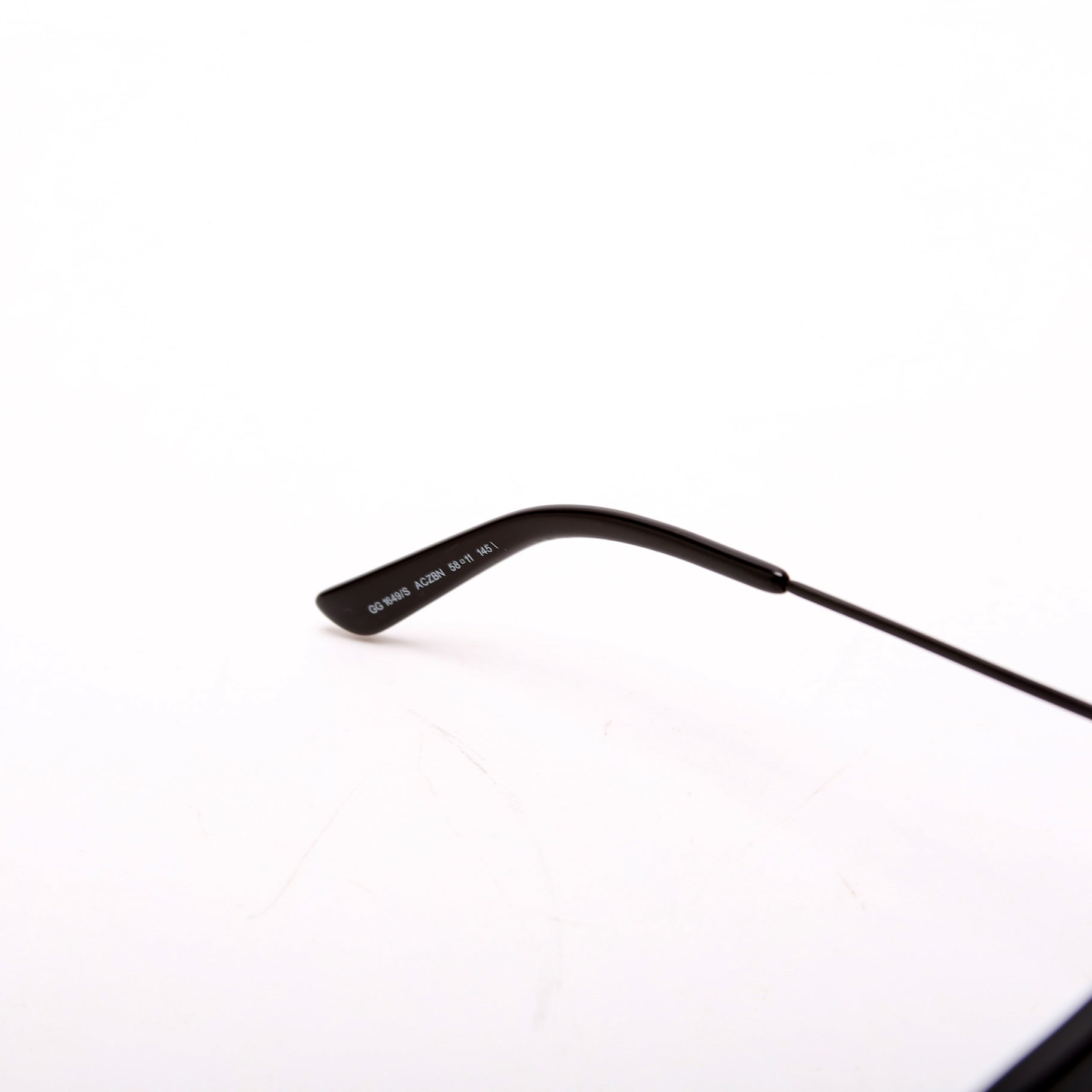 GG1649/S Aviator Sunglasses Black