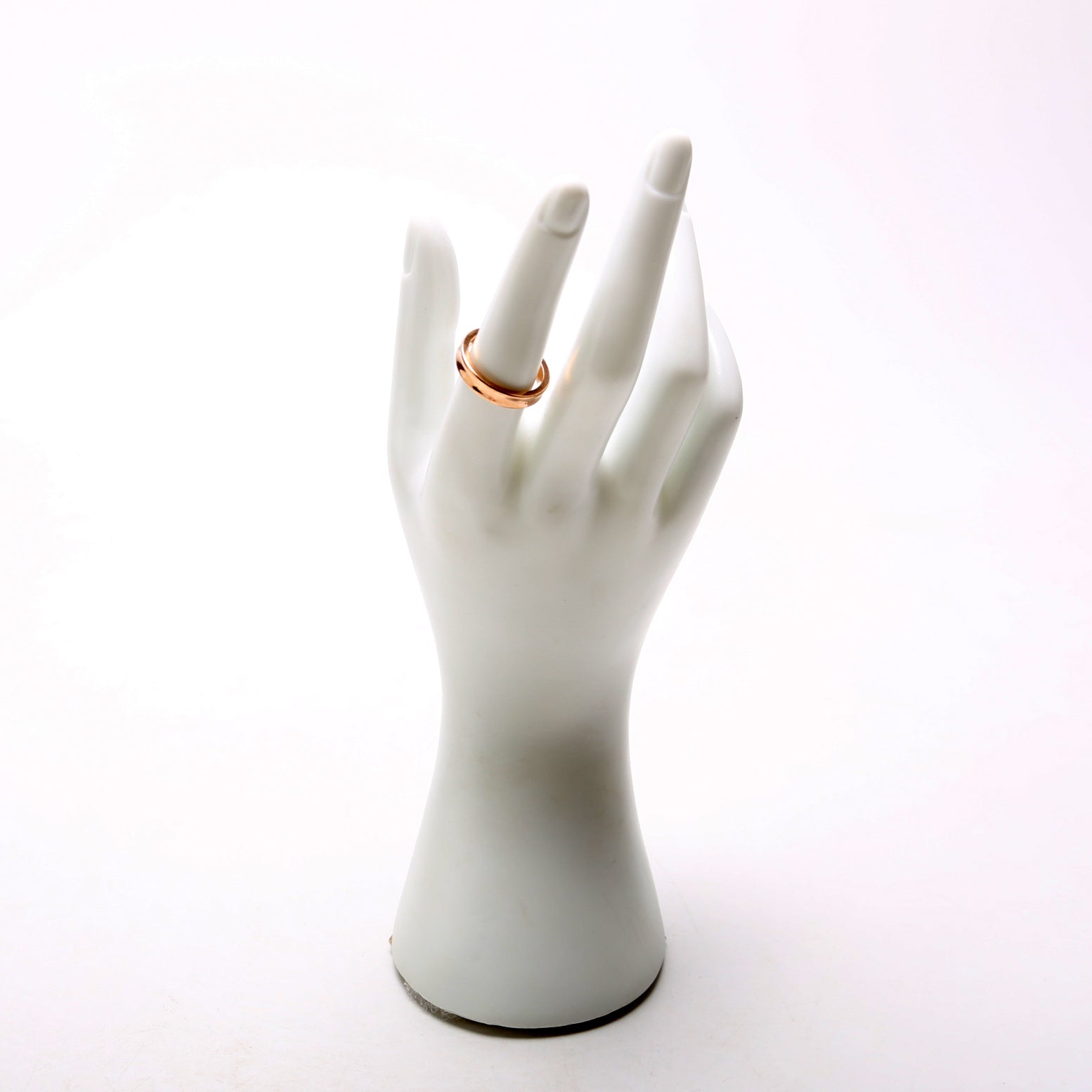 1837 Narrow Rose Metal Ring Size 7 Rose Gold
