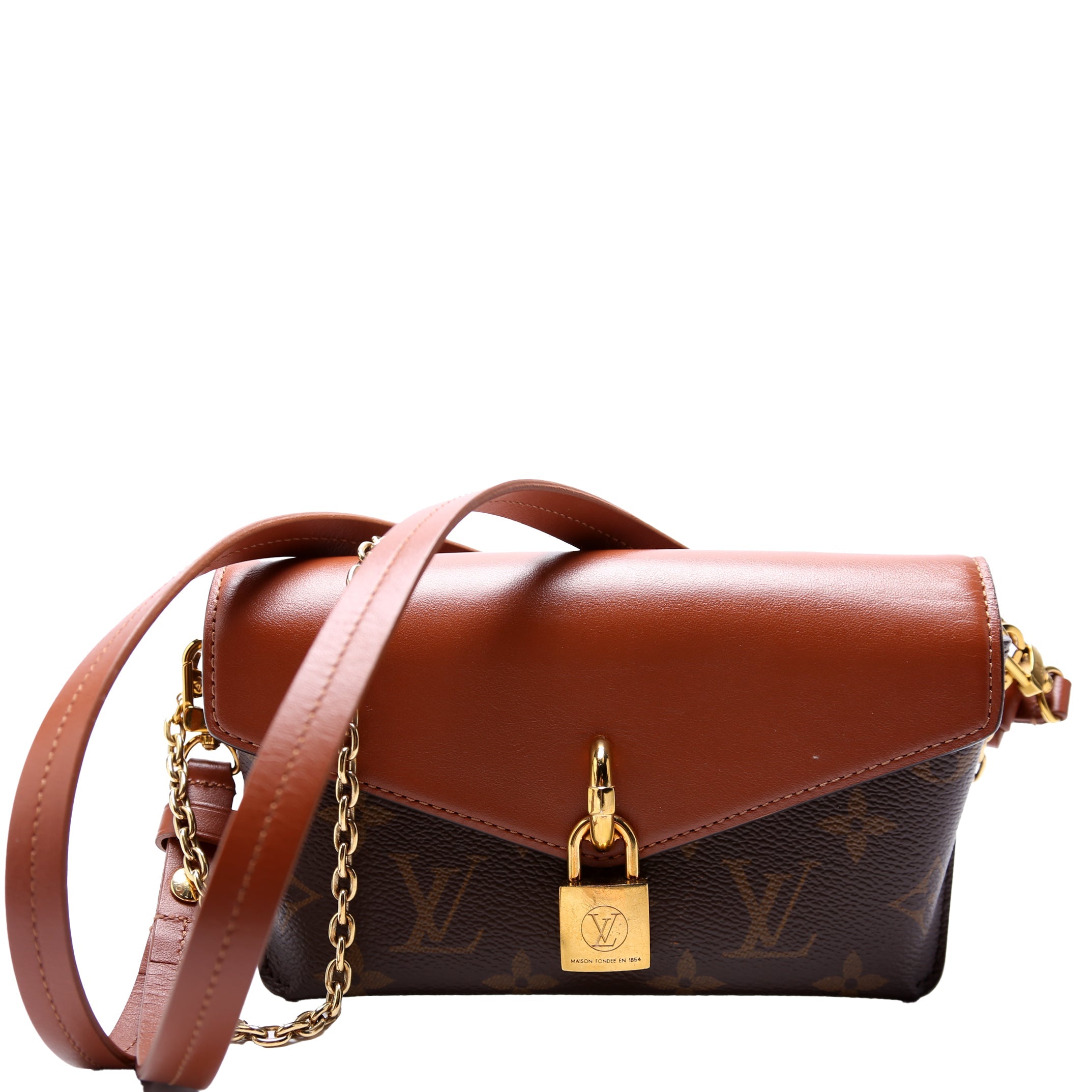 Padlock On Strap Monogram