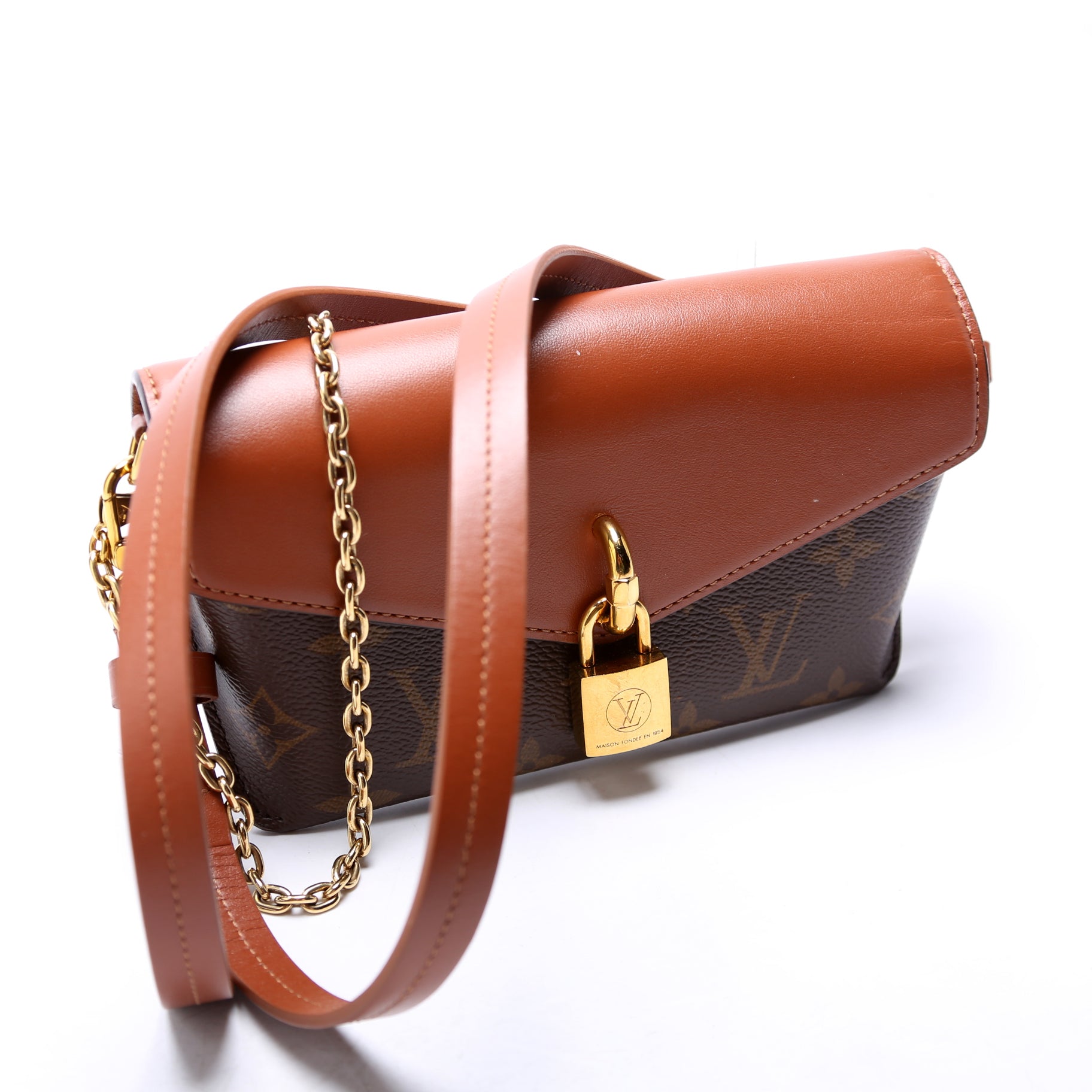 Padlock On Strap Monogram