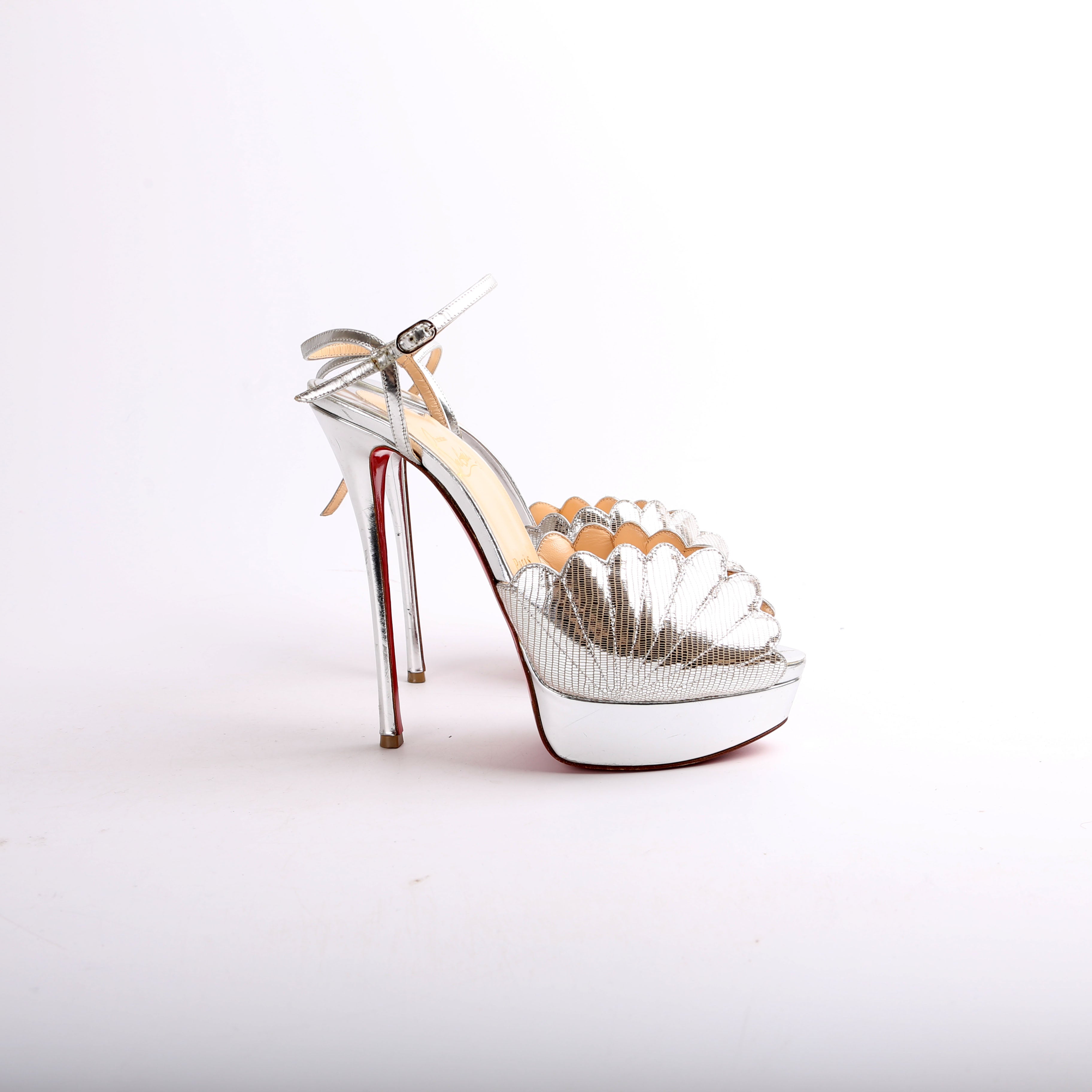 Metallic Botticella Alta 150 Sandals Size 38.5