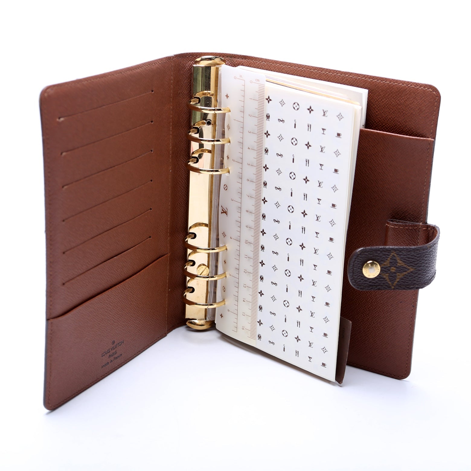 Agenda Medium Ring Monogram