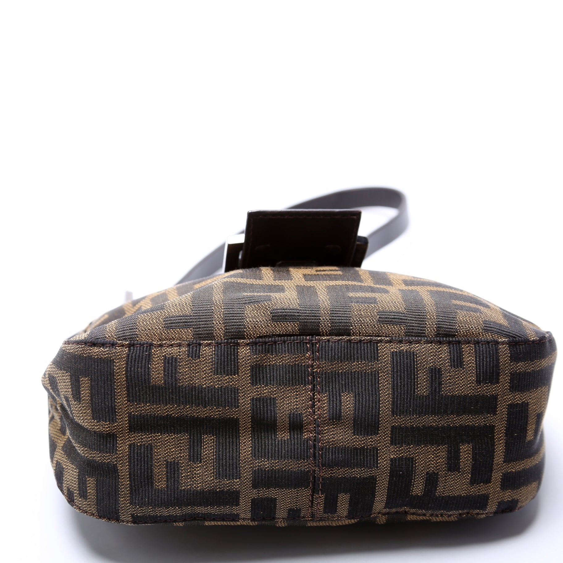 FF Zucca Mini Shoulder Bag Brown