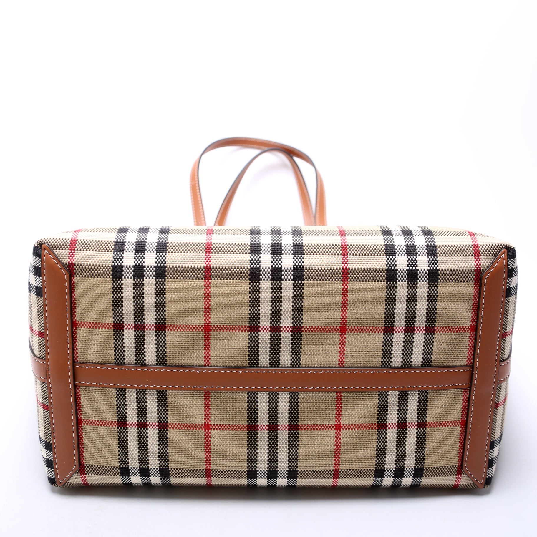 London Check Tote with Pouch Small