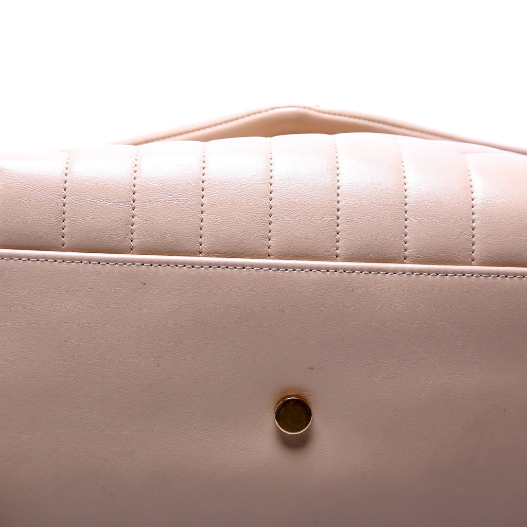 Loulou Satchel Large Beige