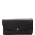 Sarah Wallet Empreinte Black