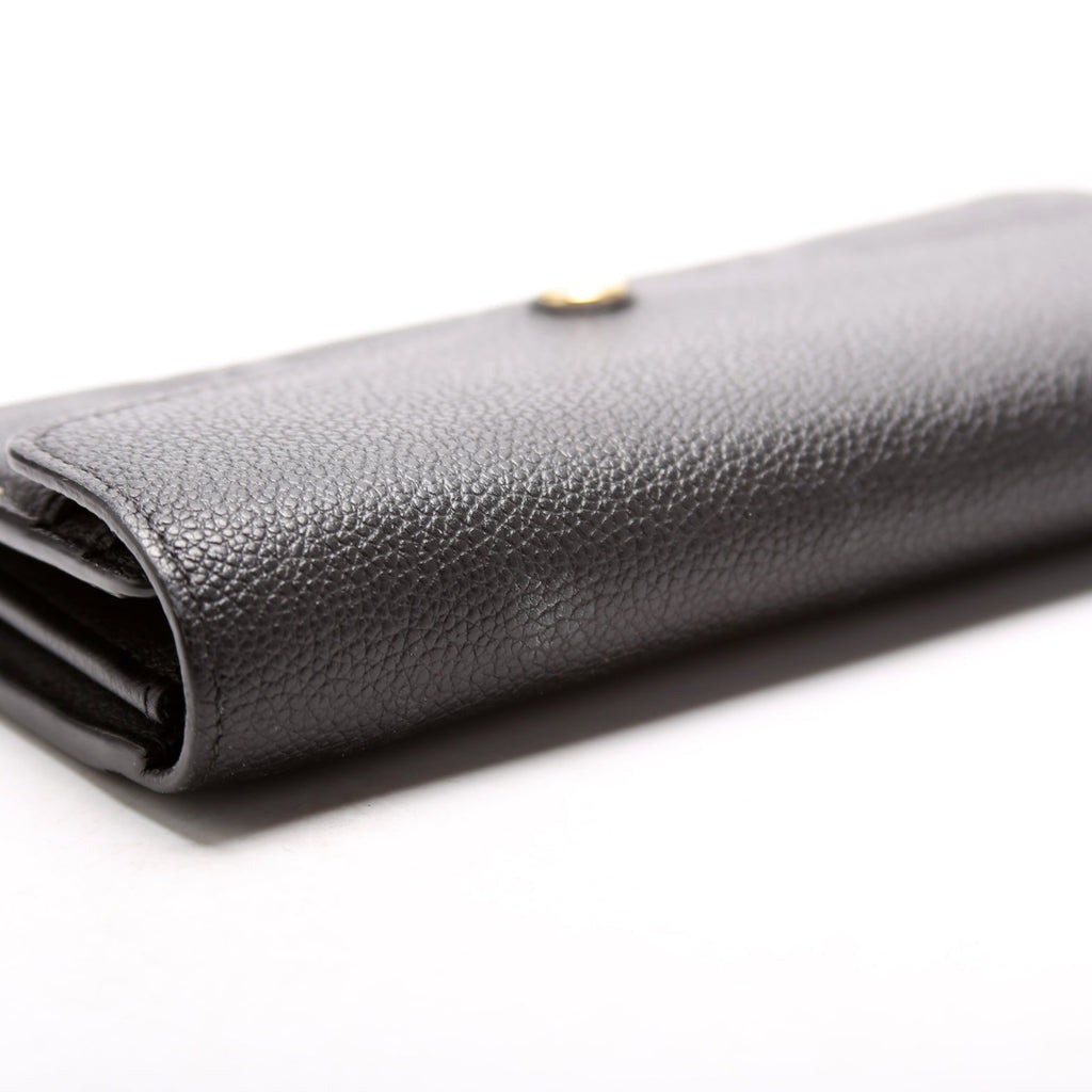 Sarah Wallet Empreinte Black
