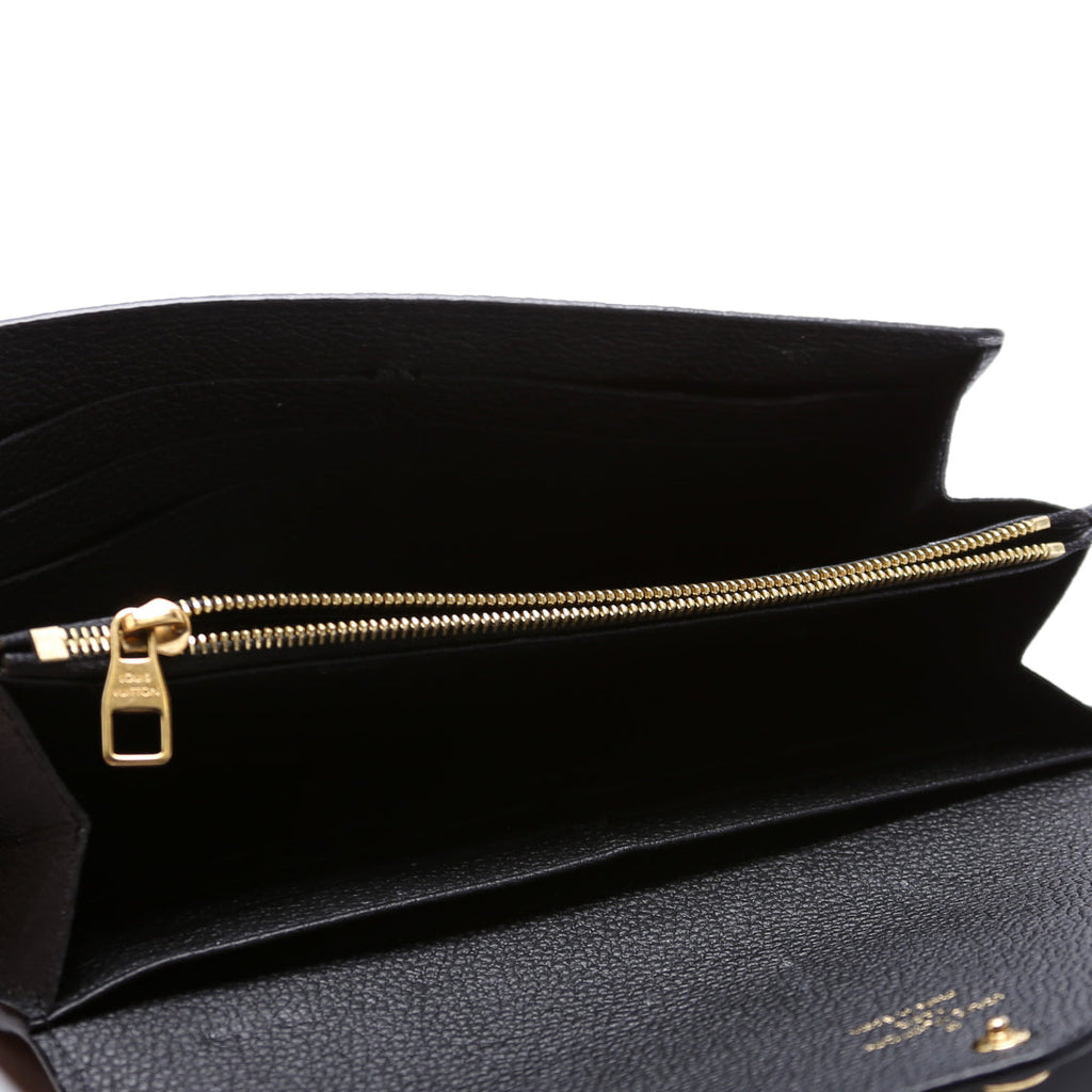 Sarah Wallet Empreinte Black