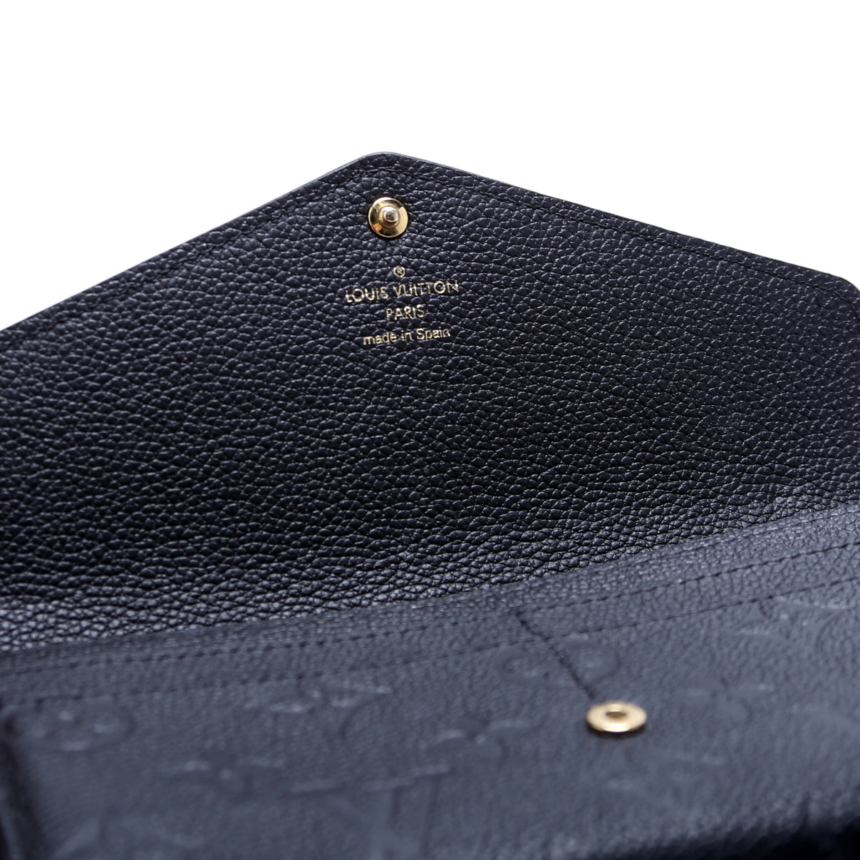 Sarah Wallet Empreinte Black