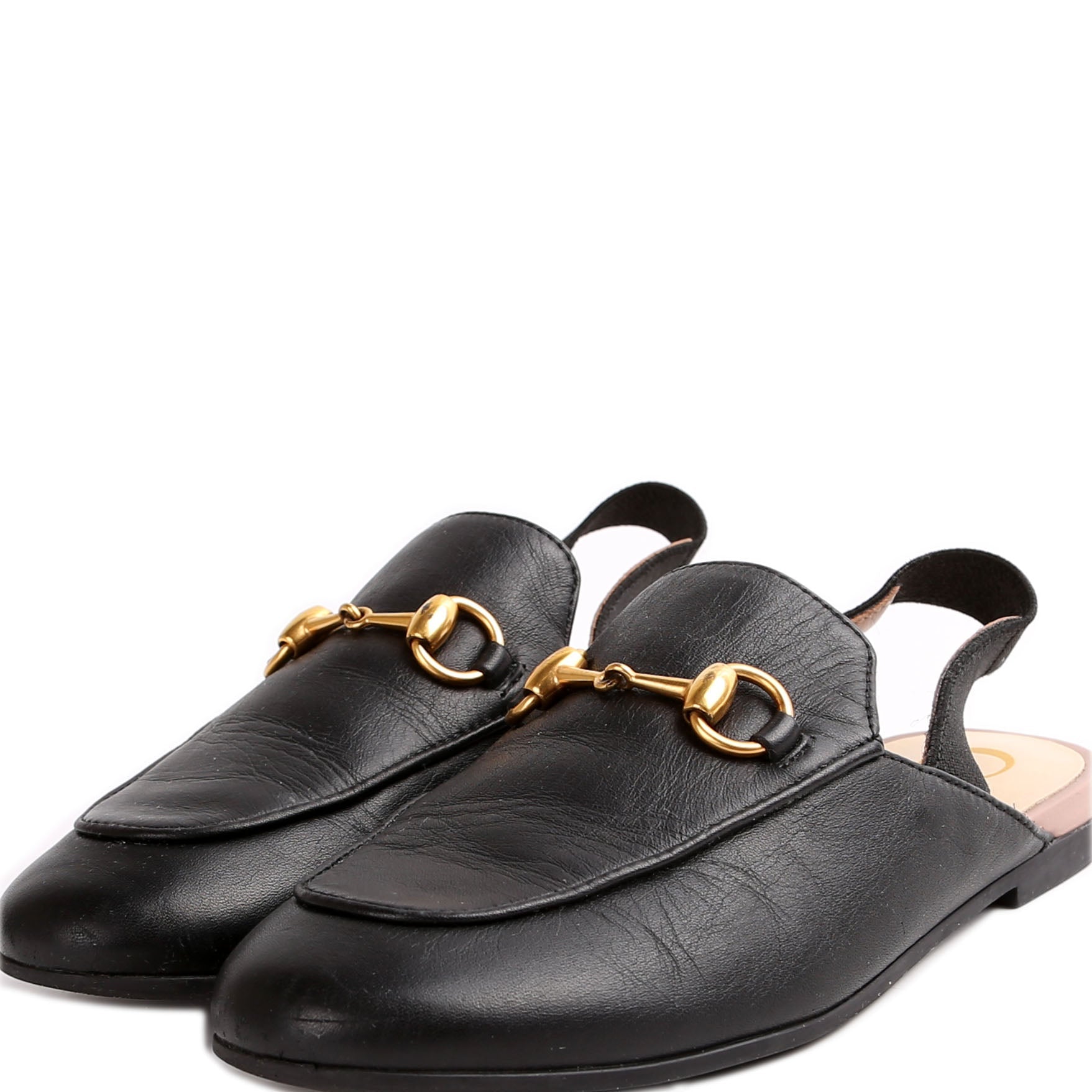 Gucci Princetown Slingback Slide Mules Size 30