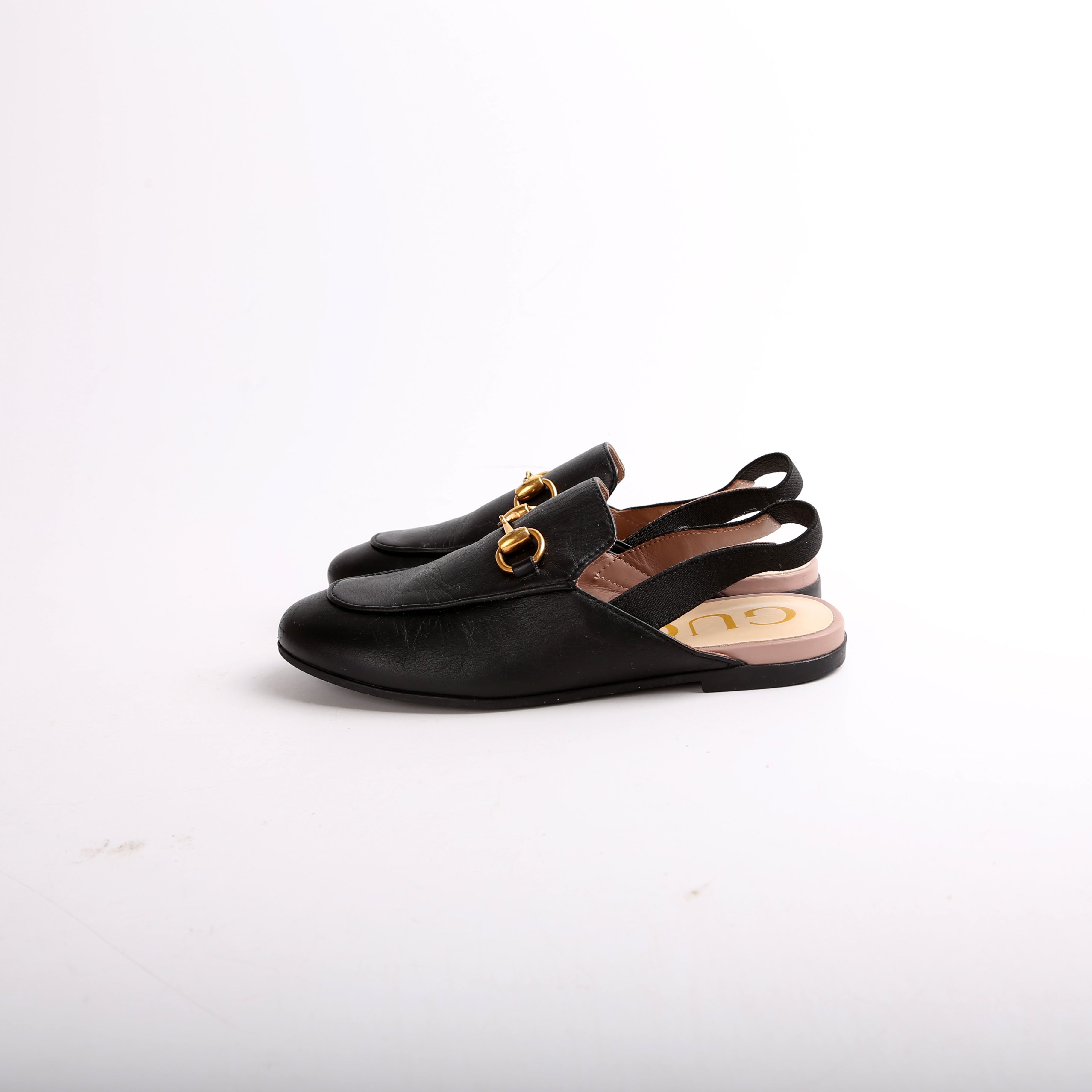 Gucci Princetown Slingback Slide Mules Size 30